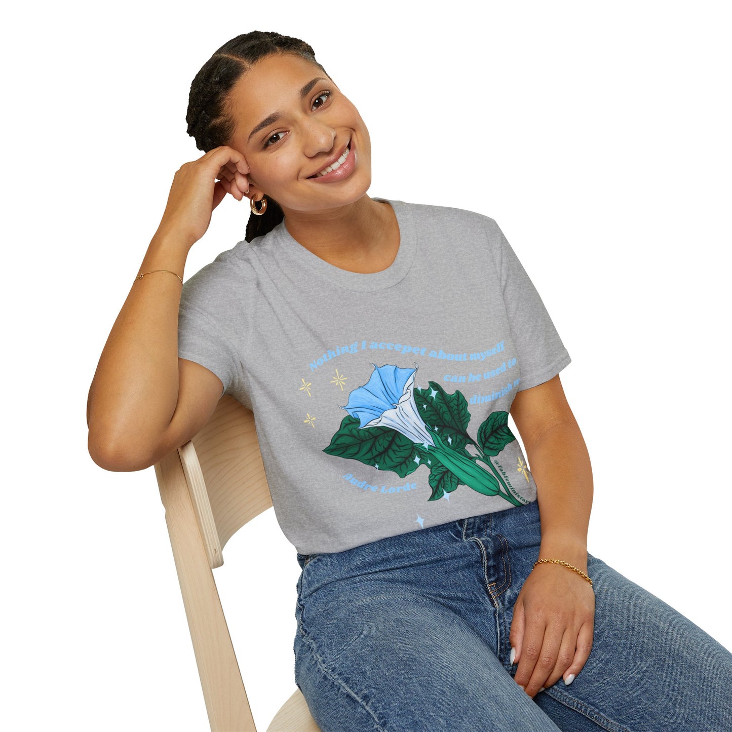 Nothing I accept about myself can be used to diminish me, Audre Lorde: Feminist Shirt