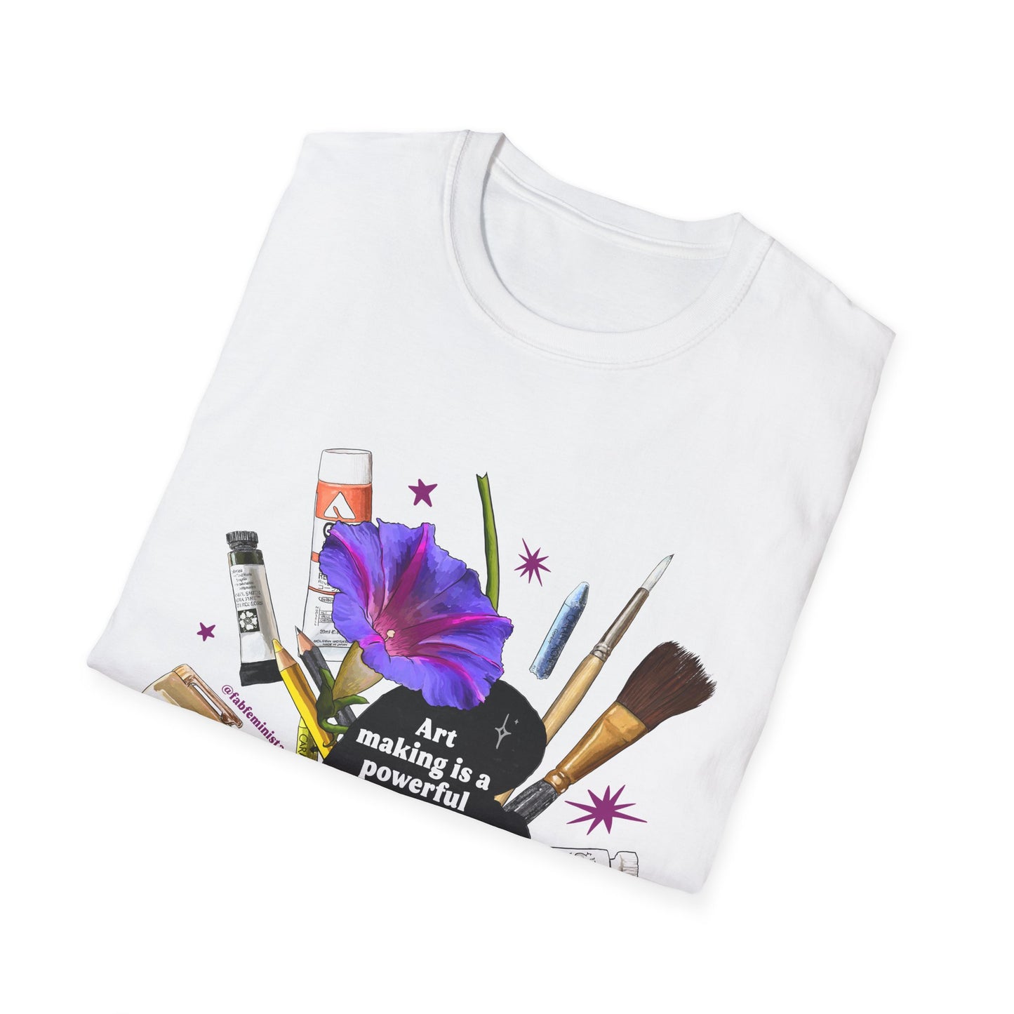 Art Making is a Powerful Tool for Collective Joy: Feminist Shirt