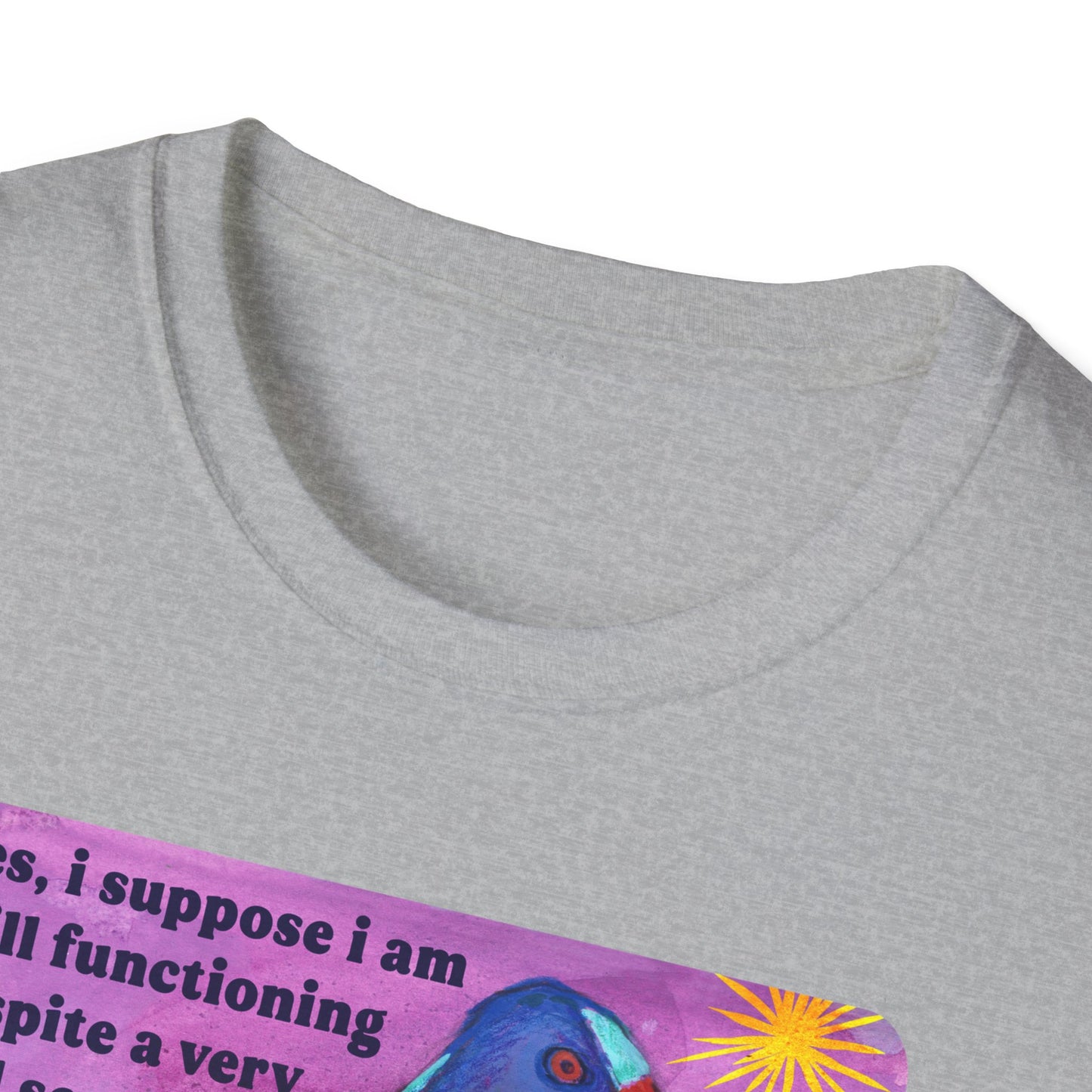 Yes i suppose i am still functioning despite a very real sense of impending doom... but at what cost: feminist shirt