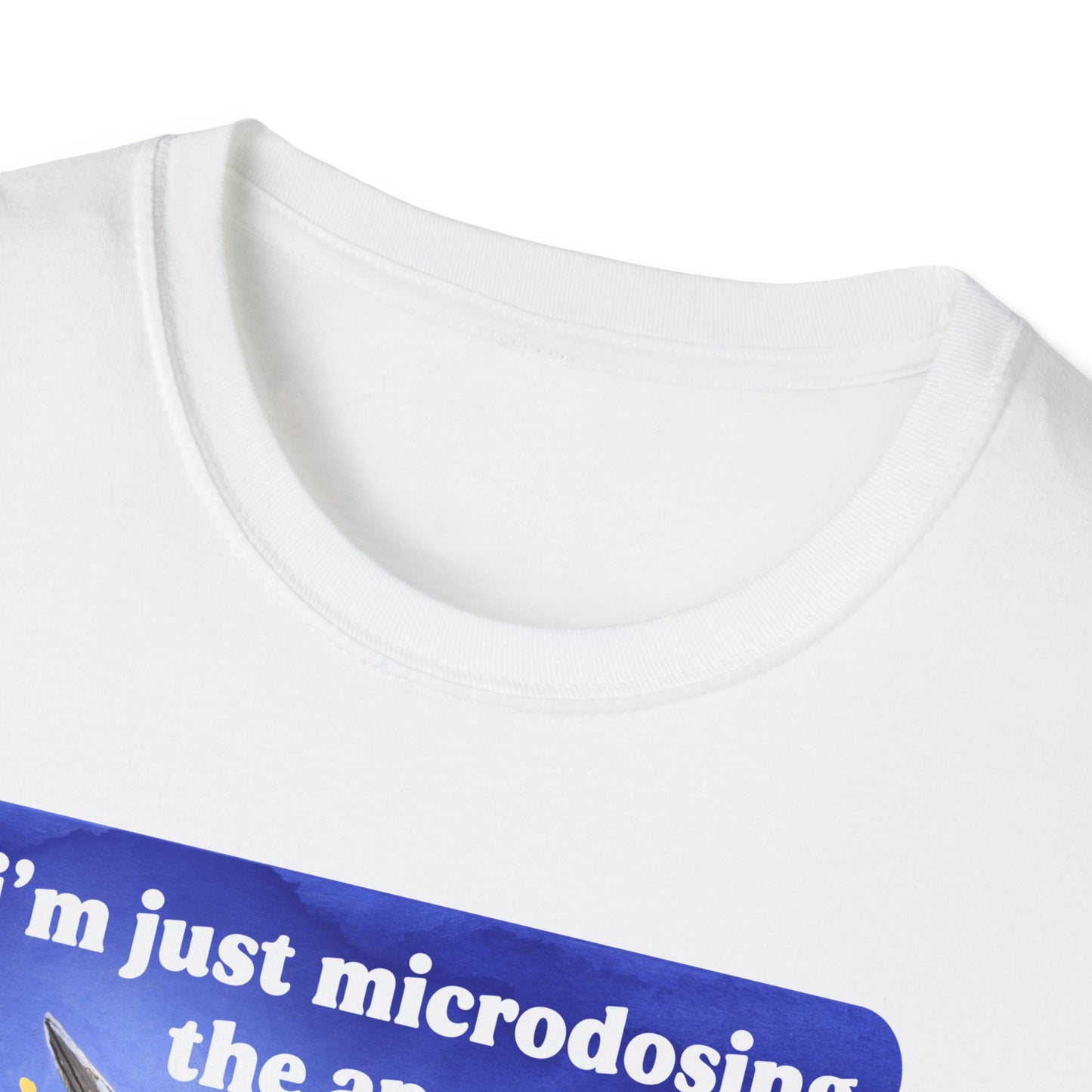 i'm just microdosing the apocalypse, whether i like it or not simply by staying informed and educated: feminist shirt