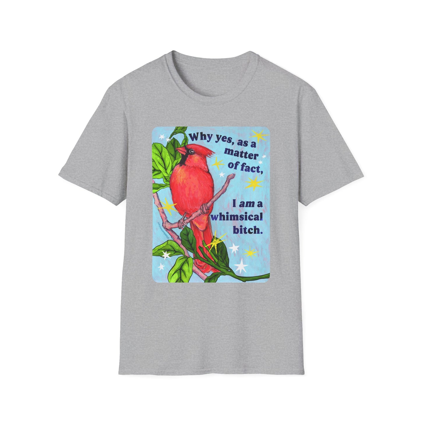 Why yes, as a matter of fact, I am a whimsical bitch: feminist shirt