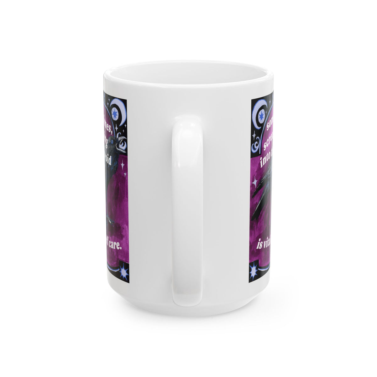 Sometimes Screaming Into The Void Is Vital Self Care: Feminist Mug