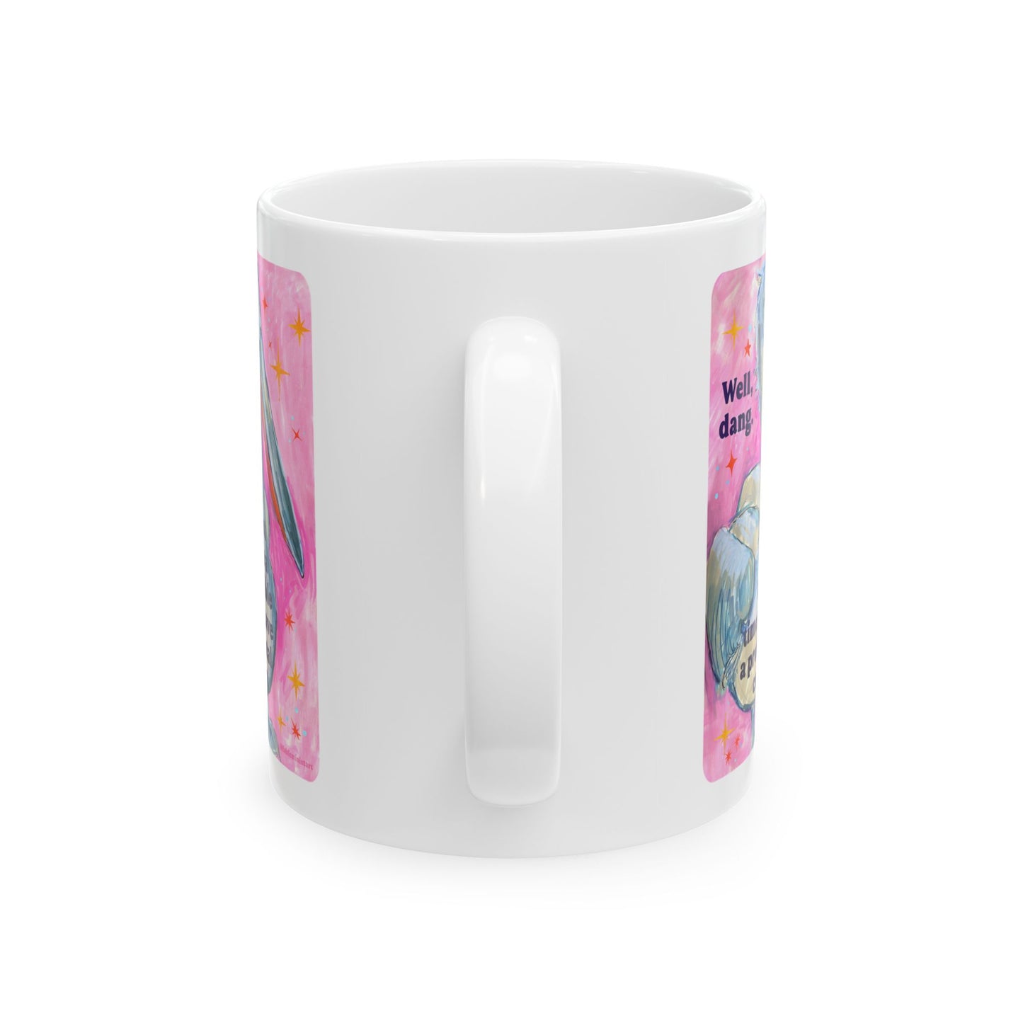 Well, dang. It must be a terrible time to have a prefrontal cortex: feminist mug