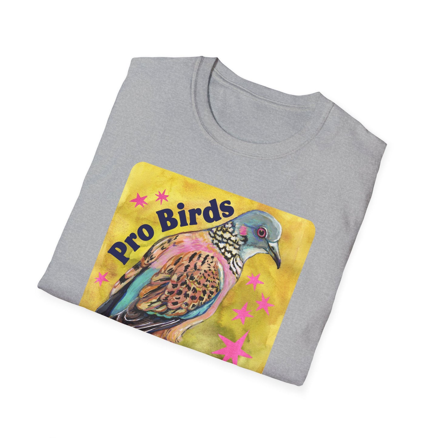 Pro Birds Anti-Fascists : Feminist Shirt