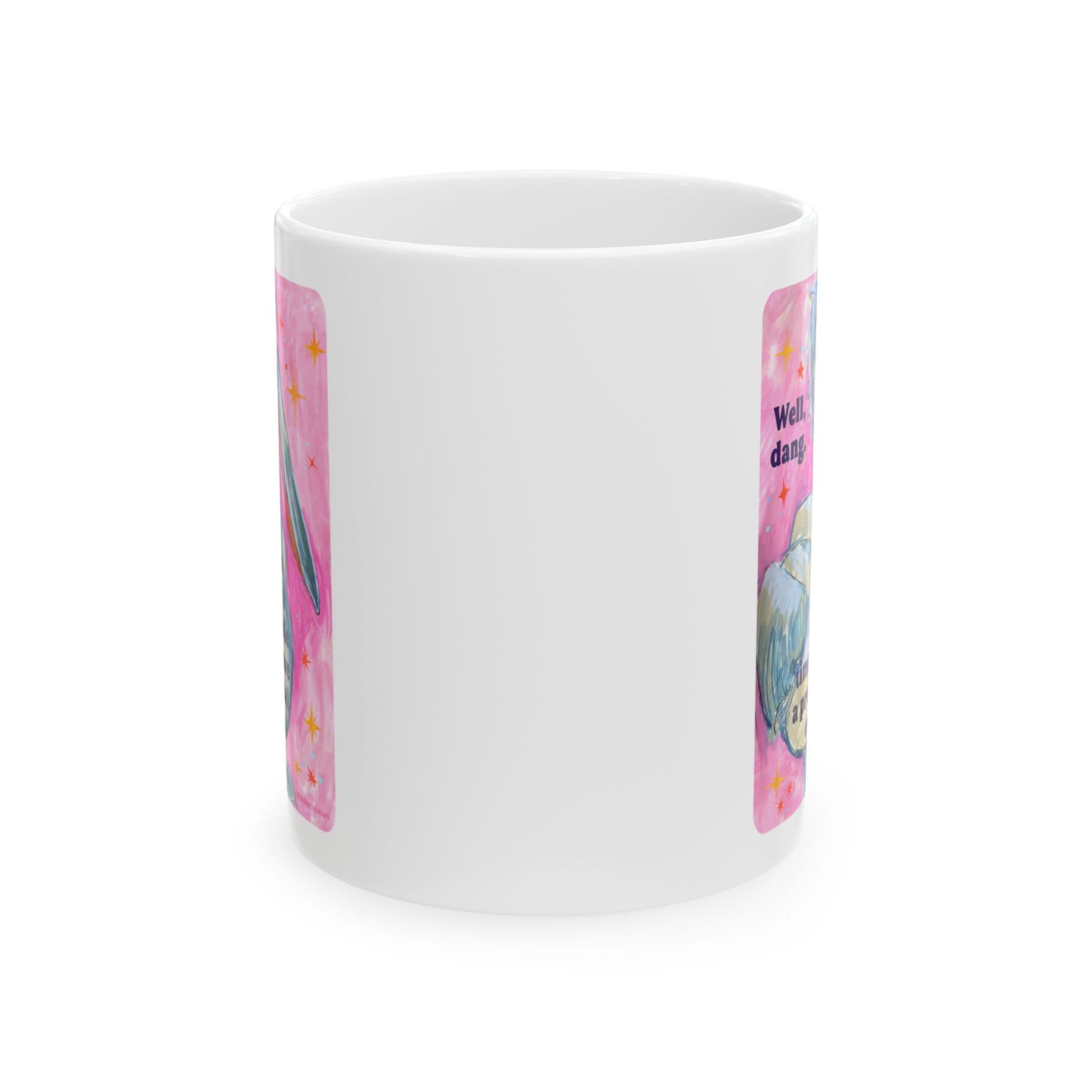 Well, dang. It must be a terrible time to have a prefrontal cortex: feminist mug