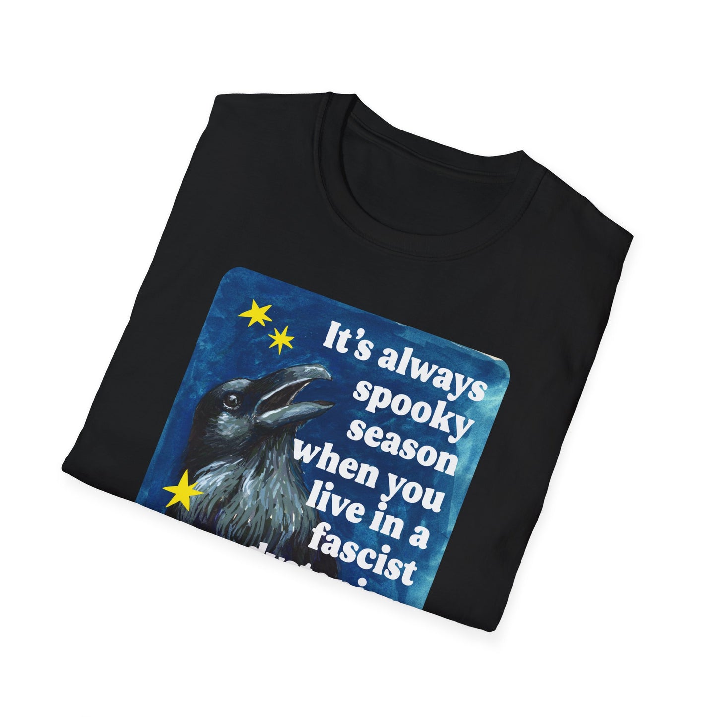 It's always spooky season when you link in a fascist dystopian hellscape: Feminist Shirt