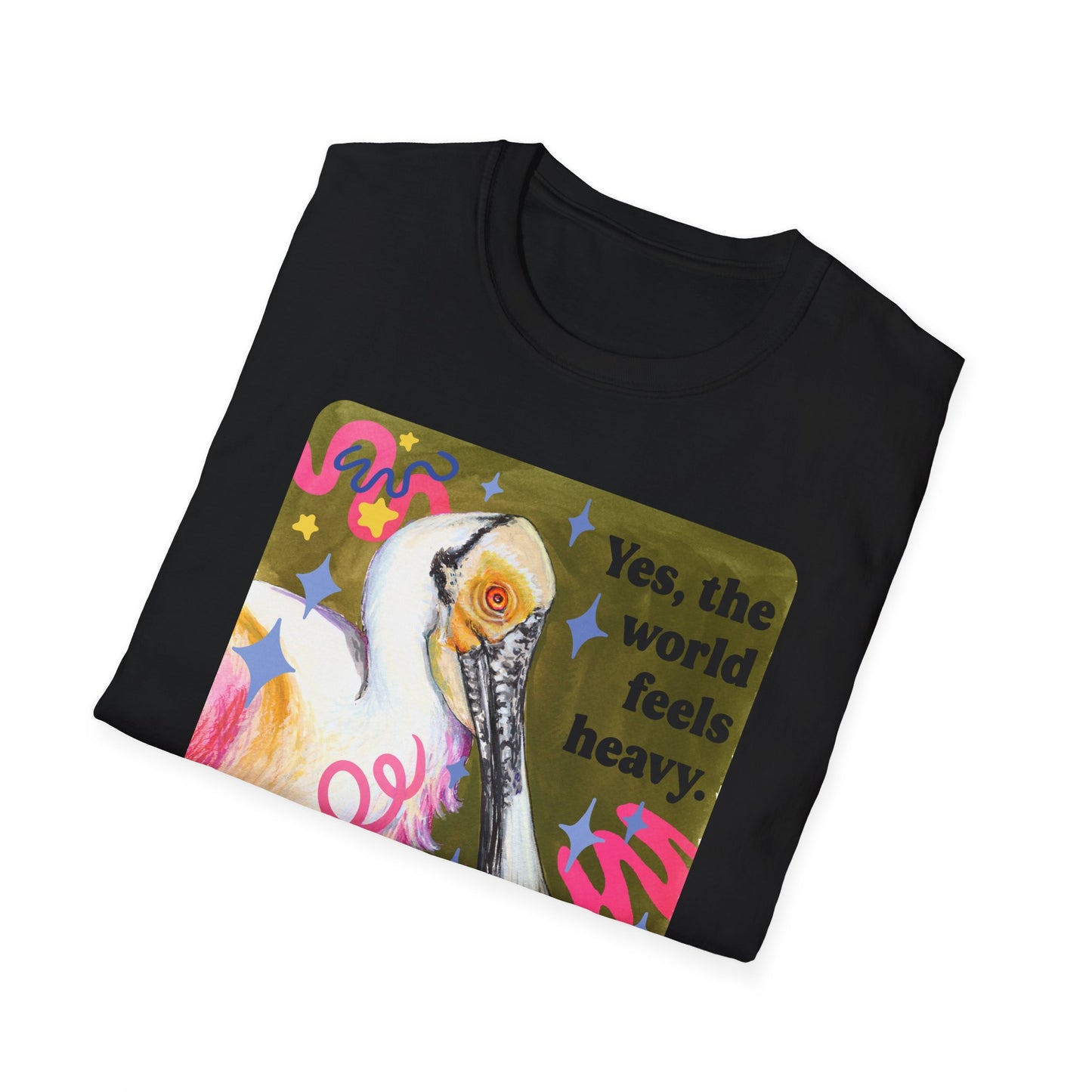 Yes, the world feels heavy. And yet, I remain whimsical & loving, for how else could I be: feminist shirt