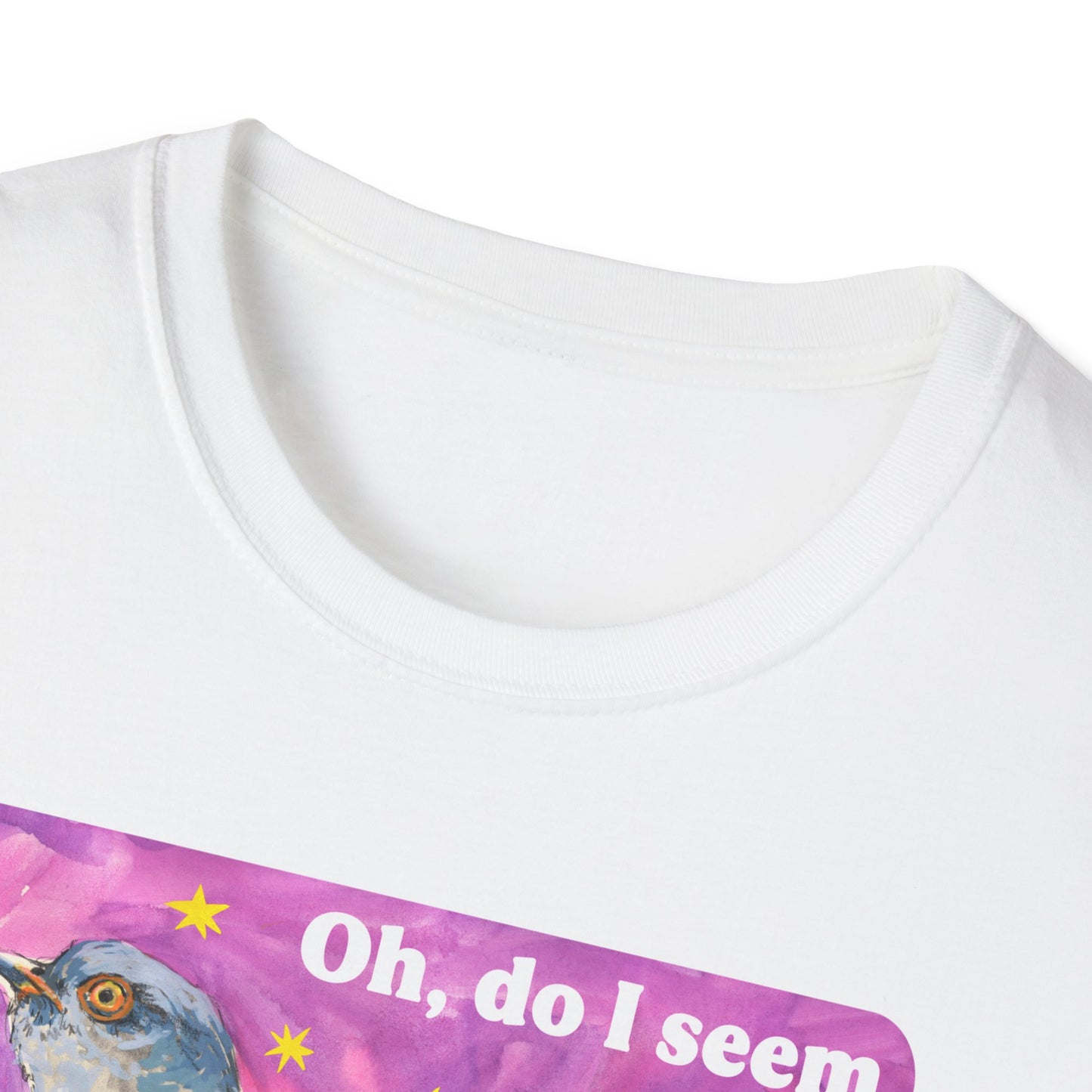 Oh, do I seem wildly stressed? Could be because I have been paying attention: feminist shirt