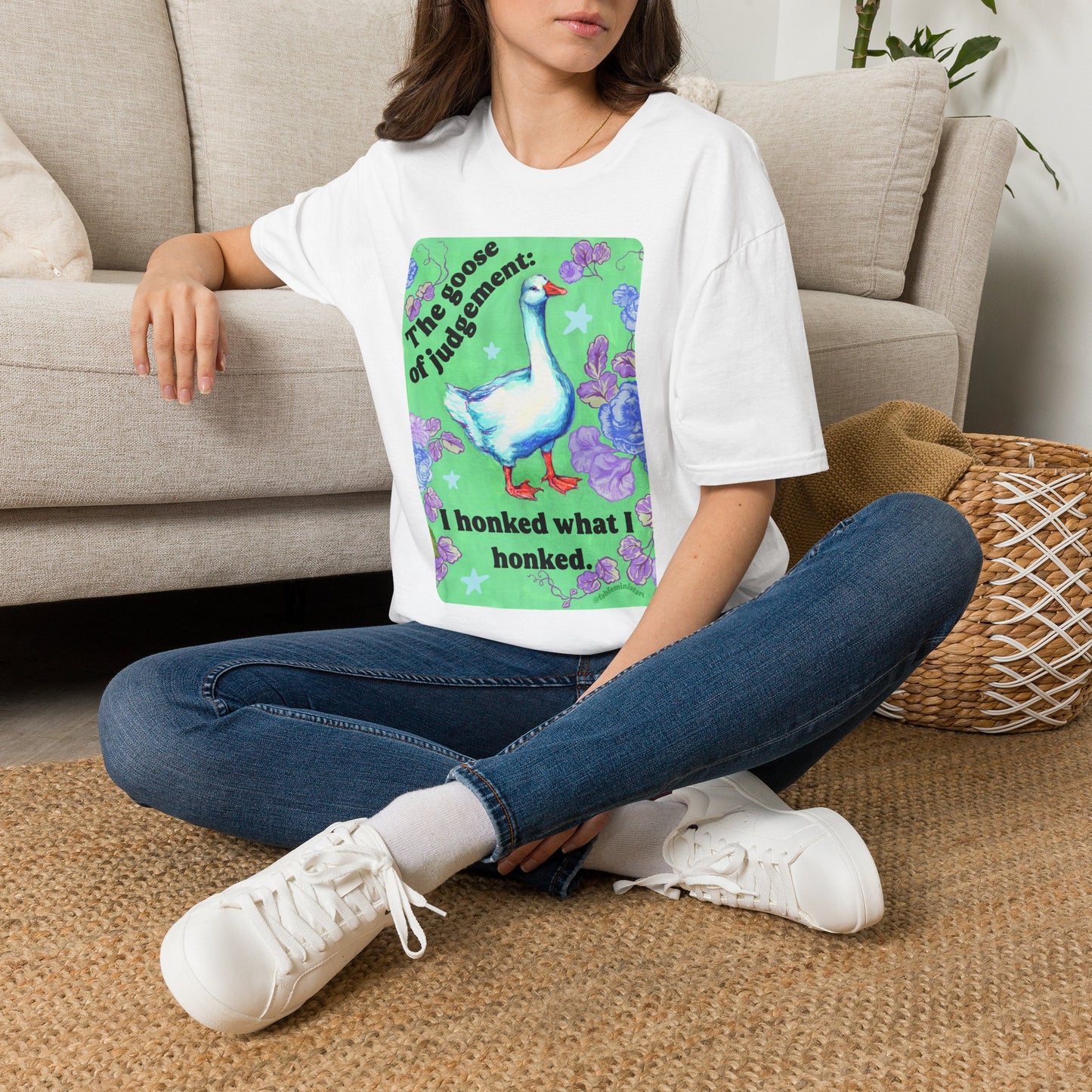 Goose of Judgment "I honked what I honked": feminist shirt