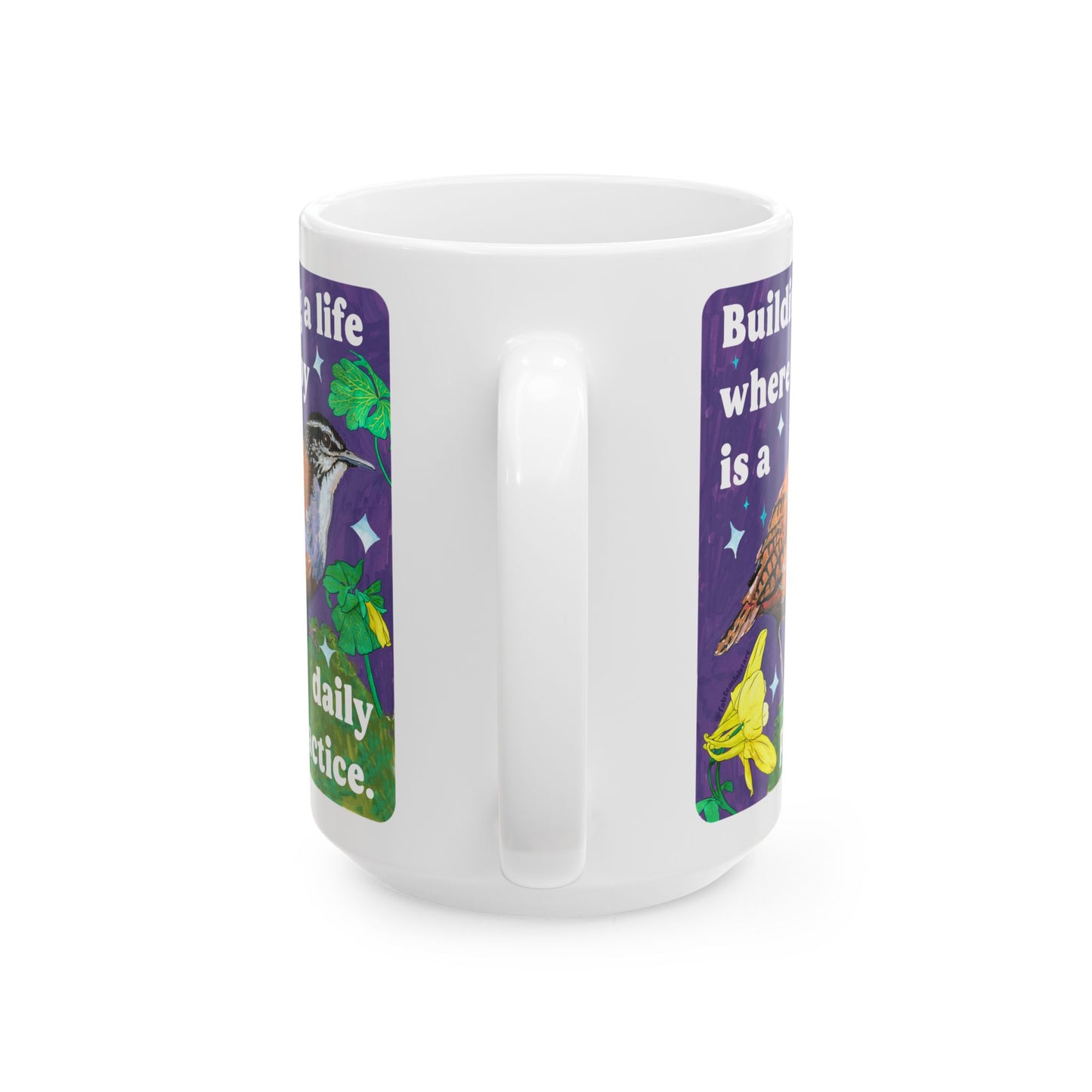 Building a life where joy is a daily practice: feminist mug