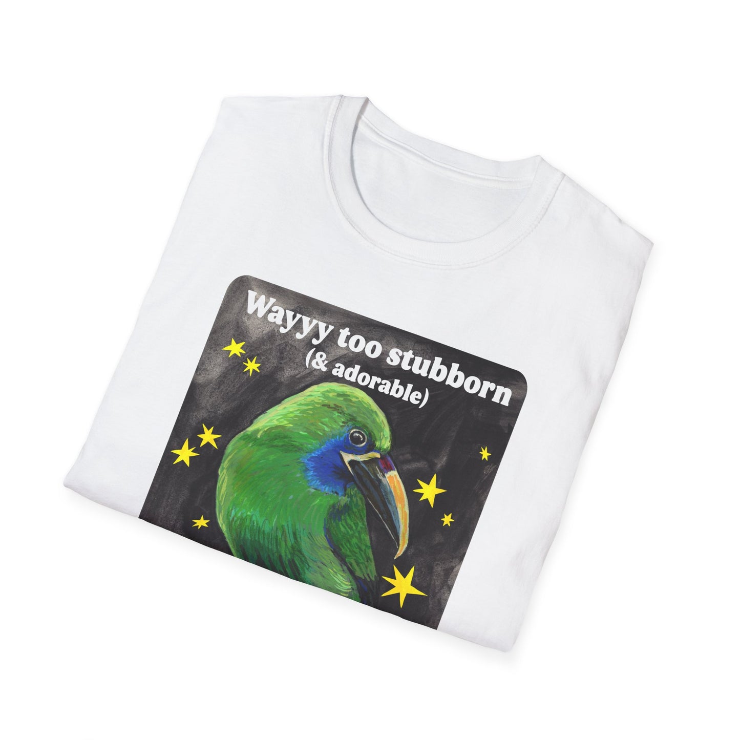 Way too stubborn and adorable to not have hope: feminist shirt