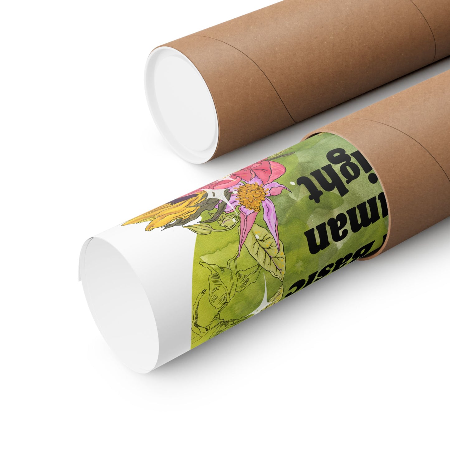 Food Is A Basic Human Right: Feminist Art Print