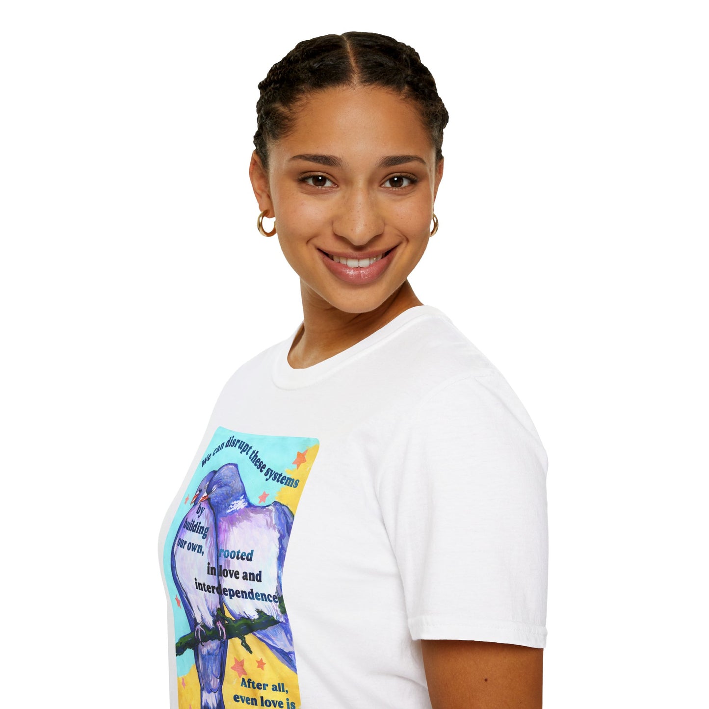 We can disrupt these systems by building our own: feminist shirt