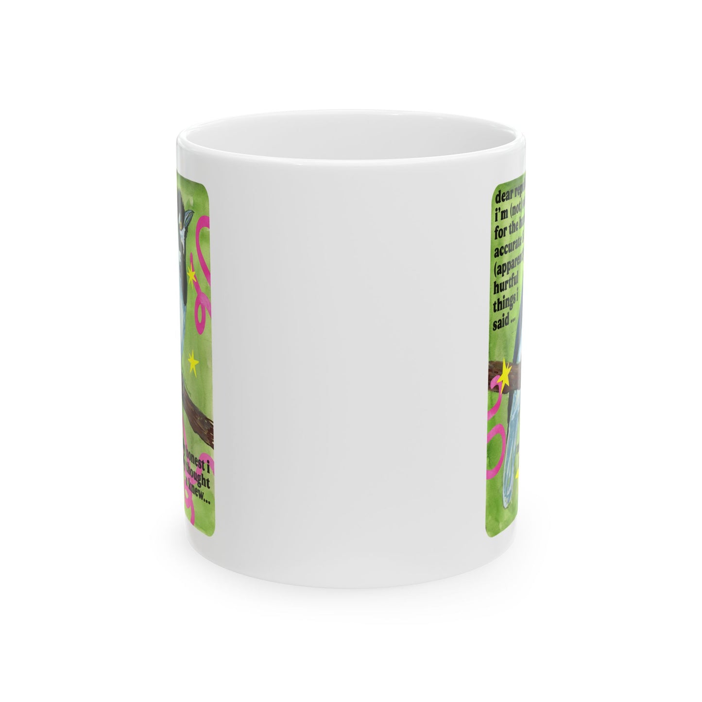 Dear republicans I'm not sorry: feminist mug