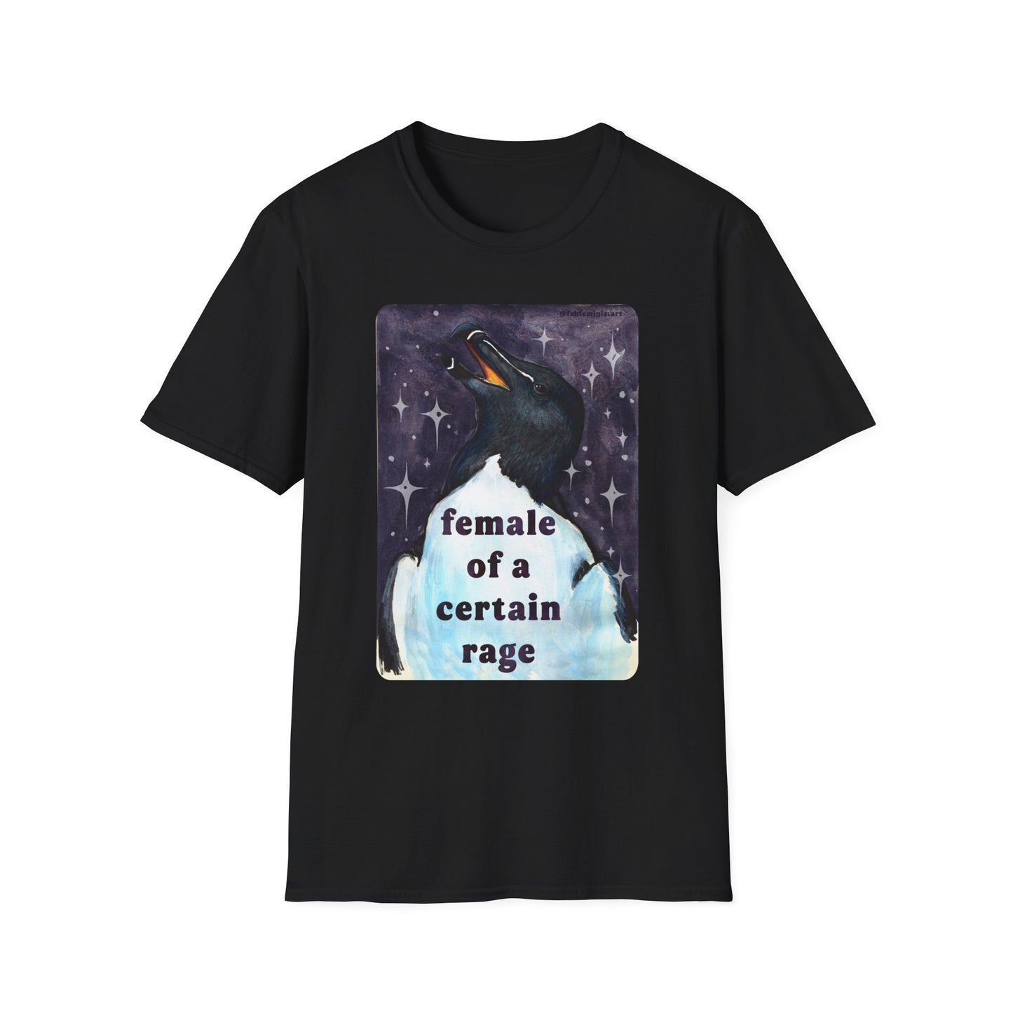 Female of a certain rage: feminist shirt