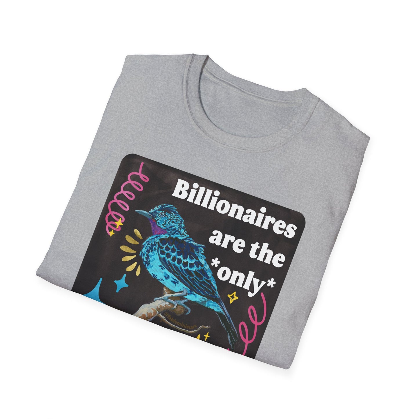 Billionaires are the *only* minority destroying this country: feminist shirt