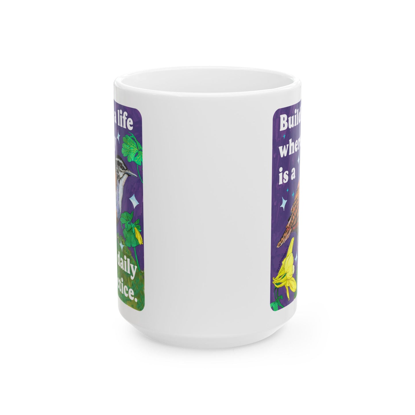 Building a life where joy is a daily practice: feminist mug
