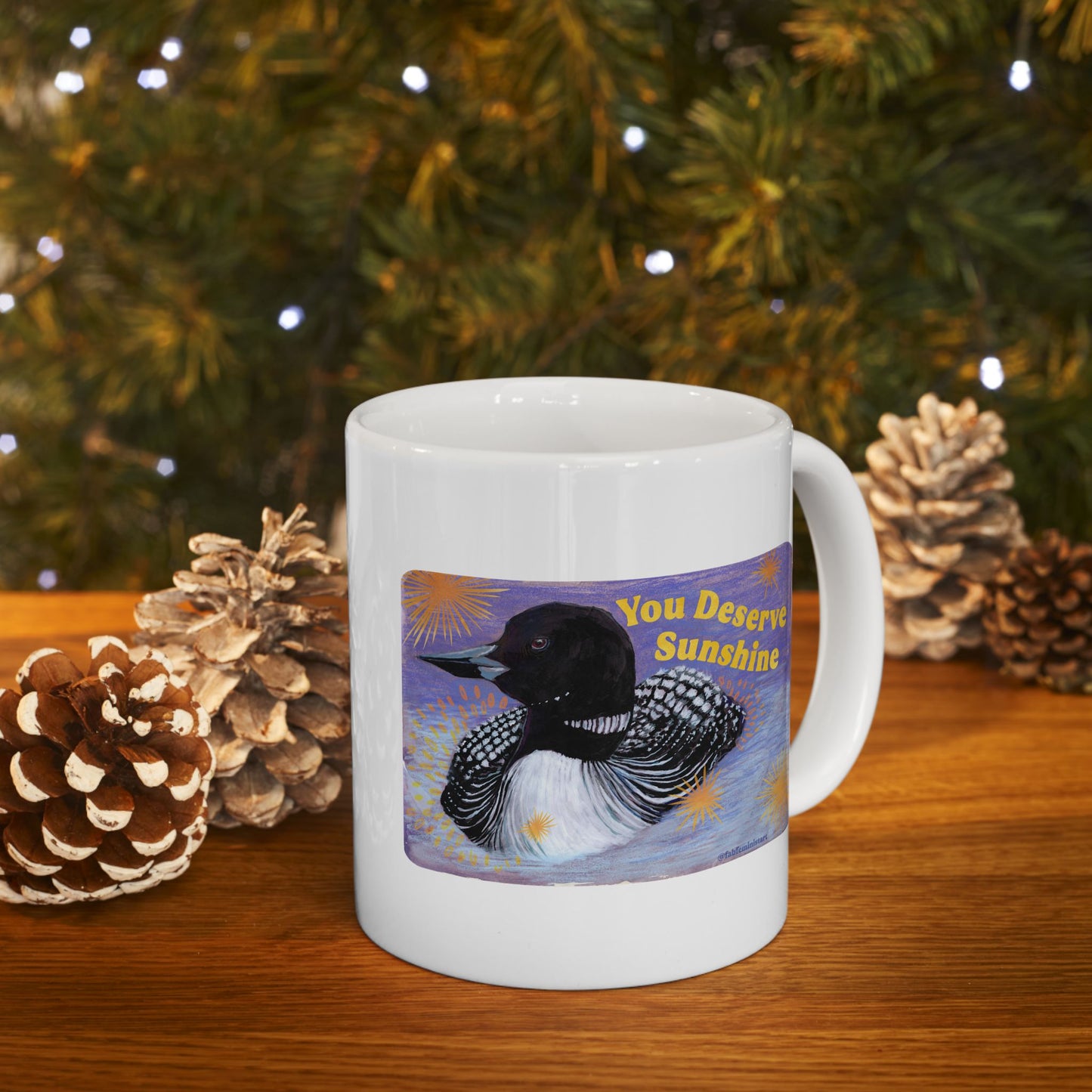 You Deserve Sunshine: Feminist Mug