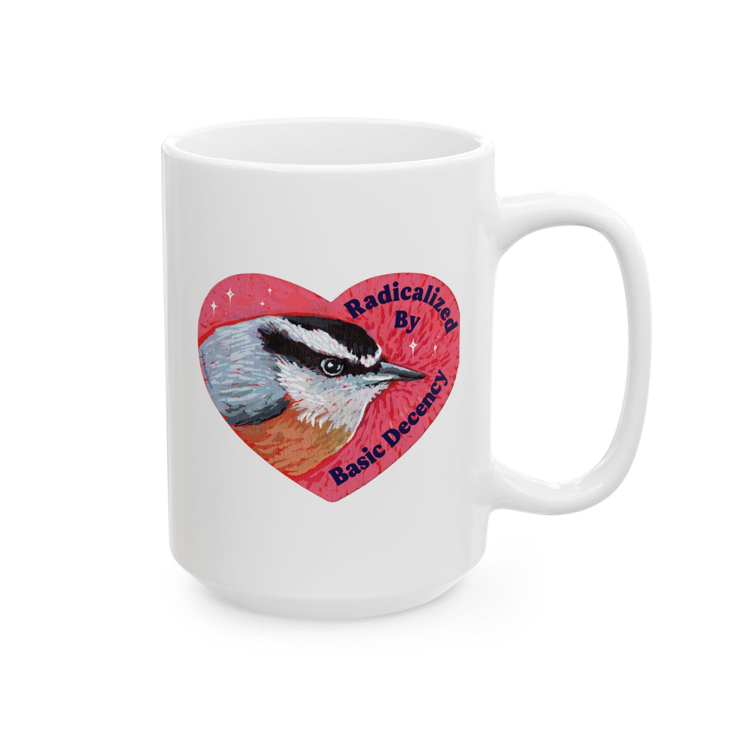 Radicalized By Basic Decency: feminist mug