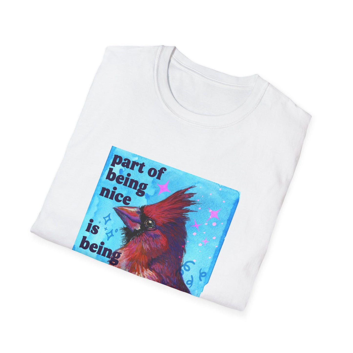 Part of Being Nice is Being Mean to Fascists: feminist shirt