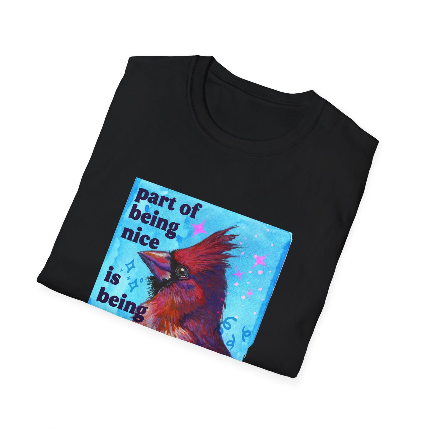 Part of Being Nice is Being Mean to Fascists: feminist shirt