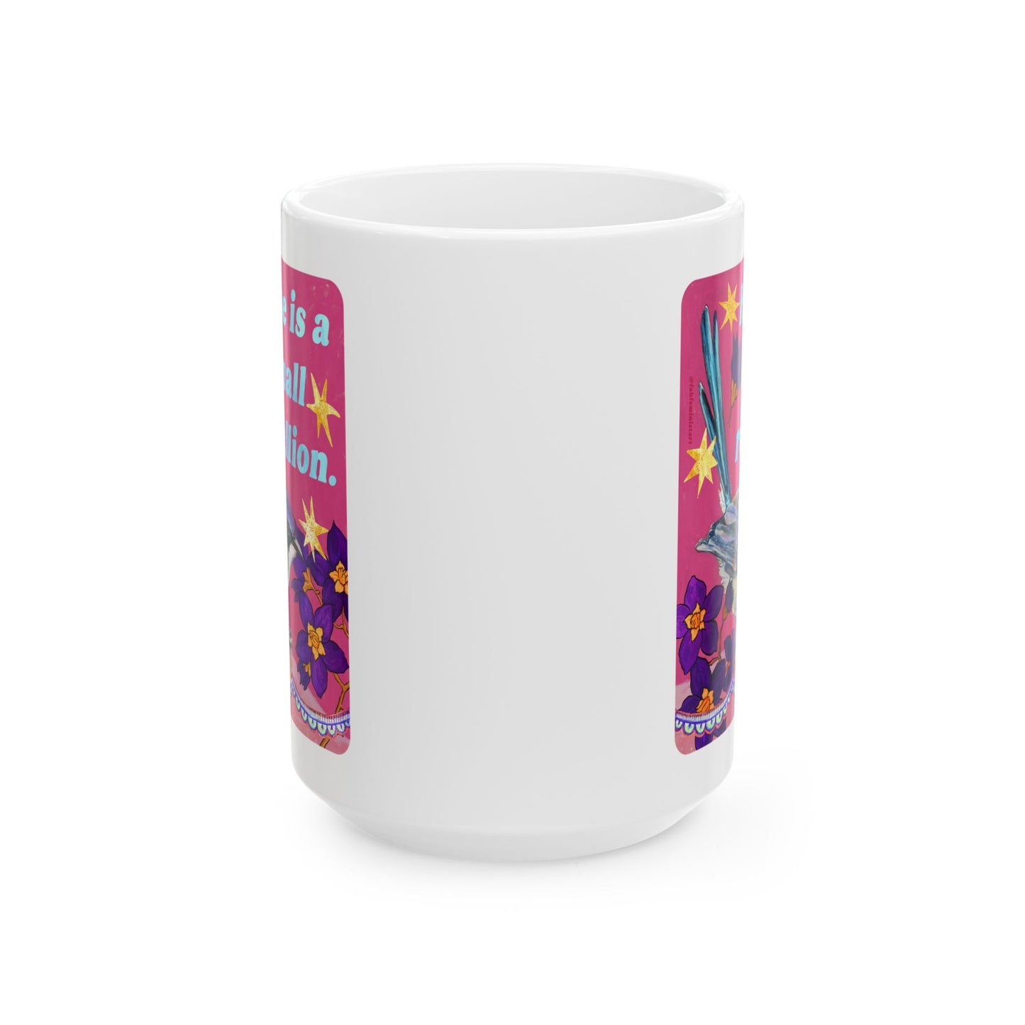Hope is a small rebellion: feminist mug