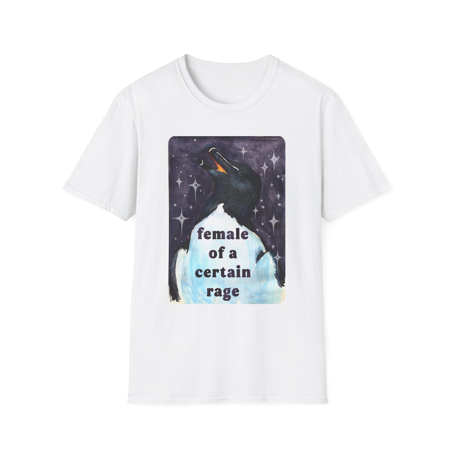 Female of a certain rage: feminist shirt