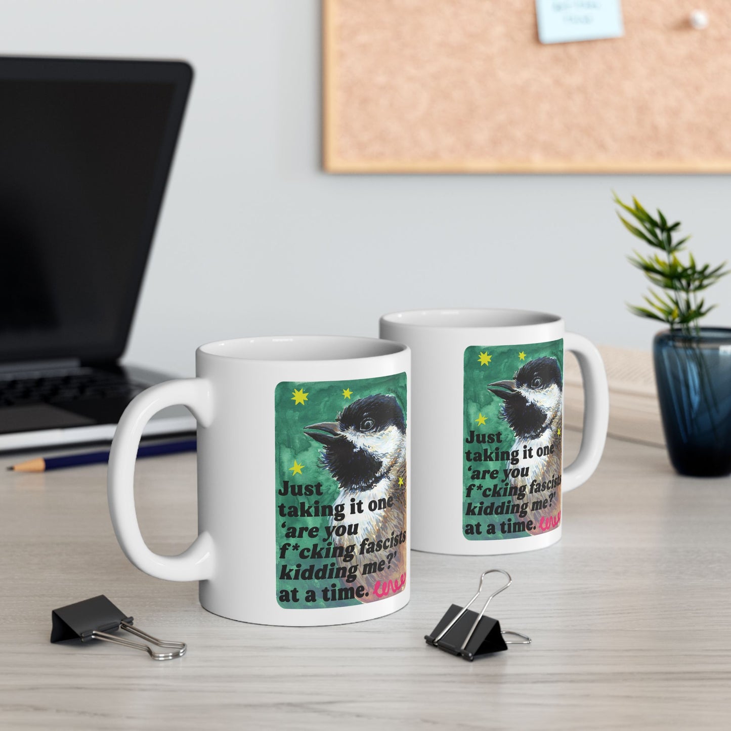 Just taking it one 'are you f*cking fascists kidding me?' at a time: Feminist Mug