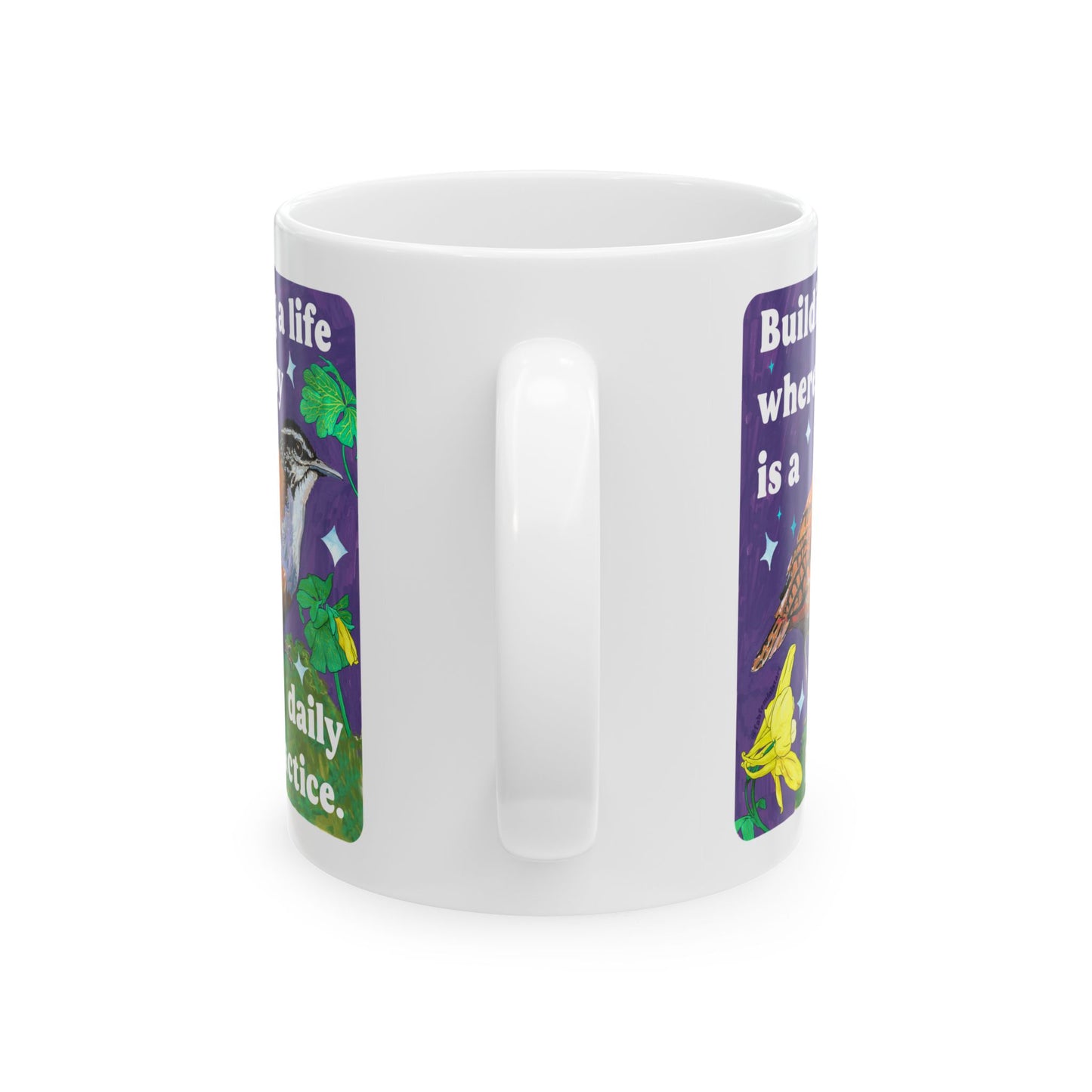 Building a life where joy is a daily practice: feminist mug