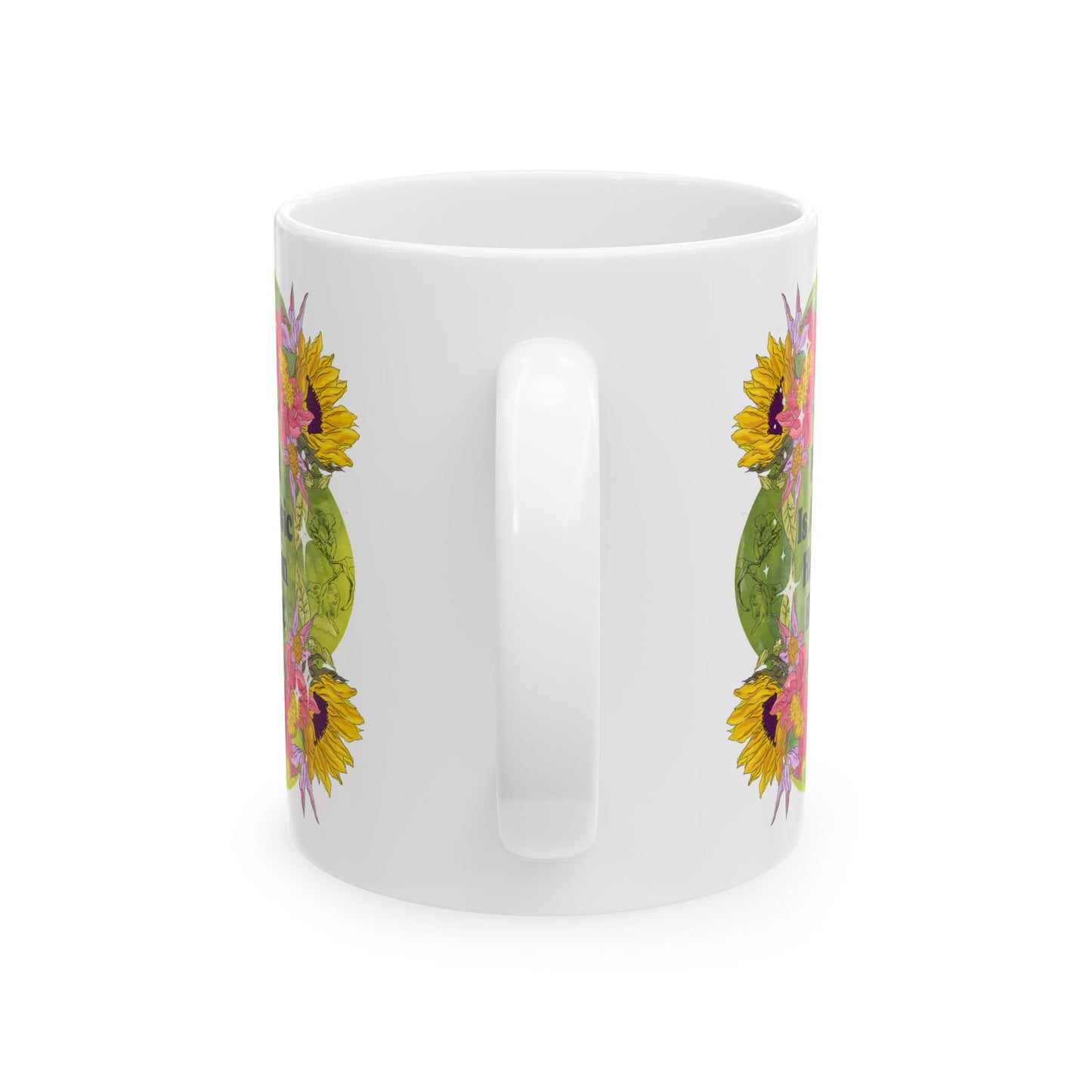 Food Is A Basic Human Right: Feminist Mug