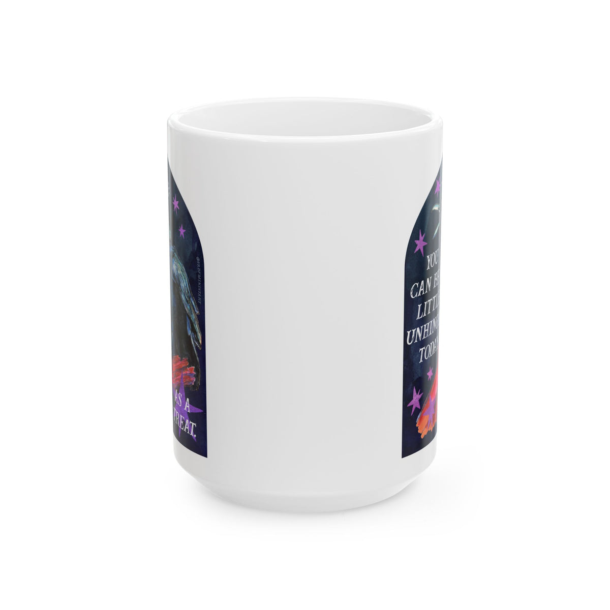 me to me: you can be a little unhinged today. as a treat: feminist mug