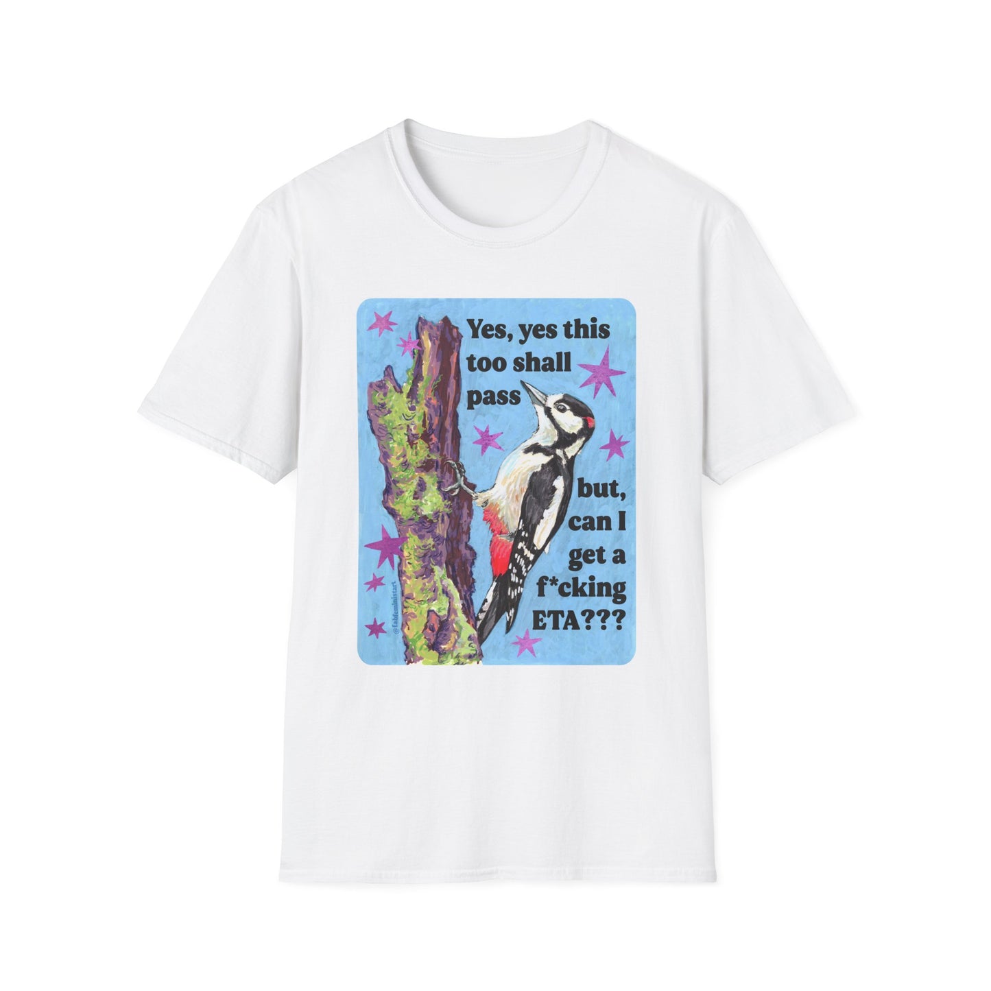 Yes, this too shall pass but can I get a f*cking ETA: feminist shirt