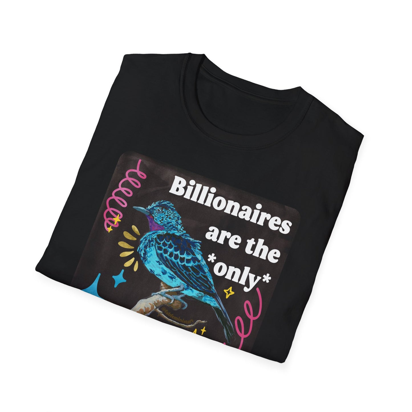 Billionaires are the *only* minority destroying this country: feminist shirt