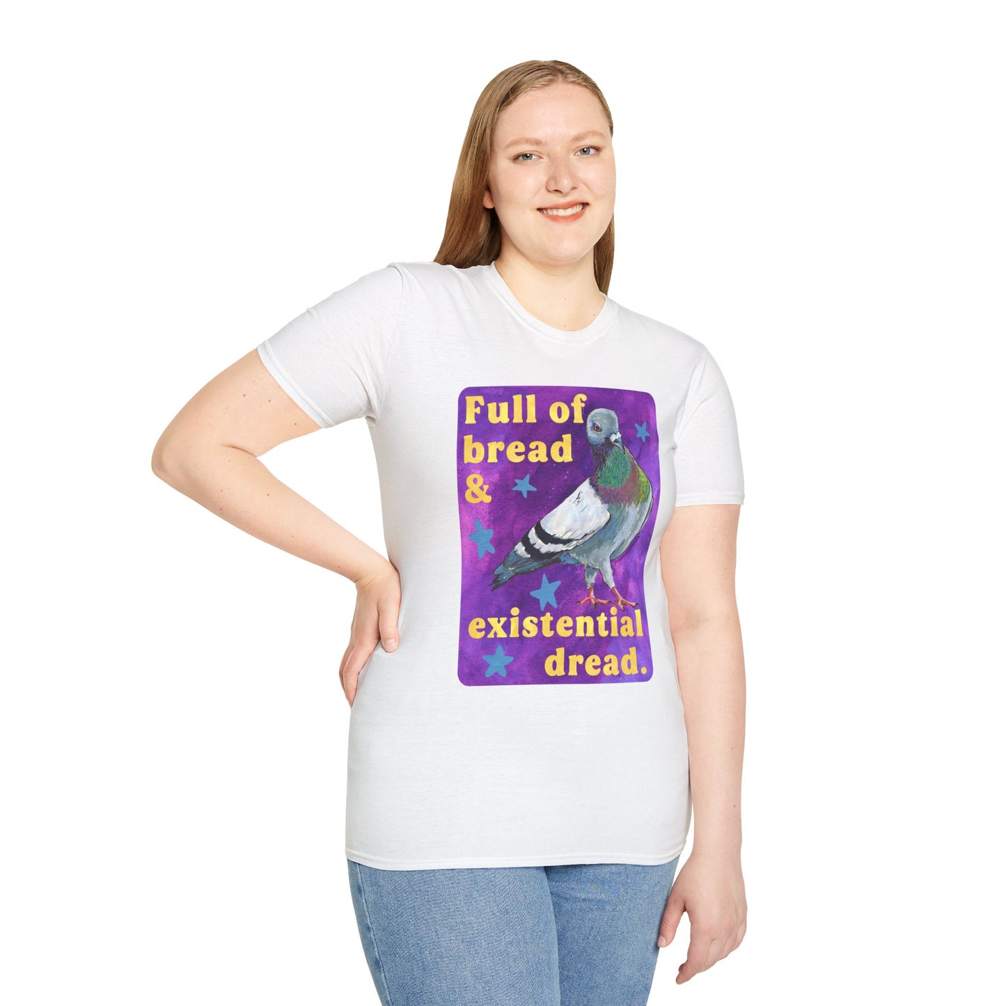 Full of bread & existential dread: feminist shirt