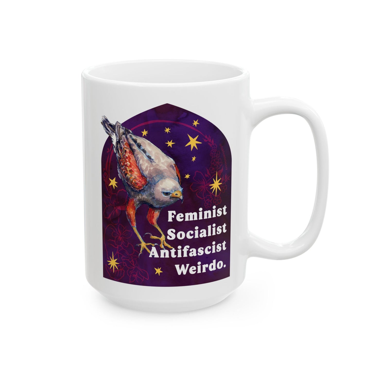 Feminist Socialist Antifascist Weirdo: feminist mug
