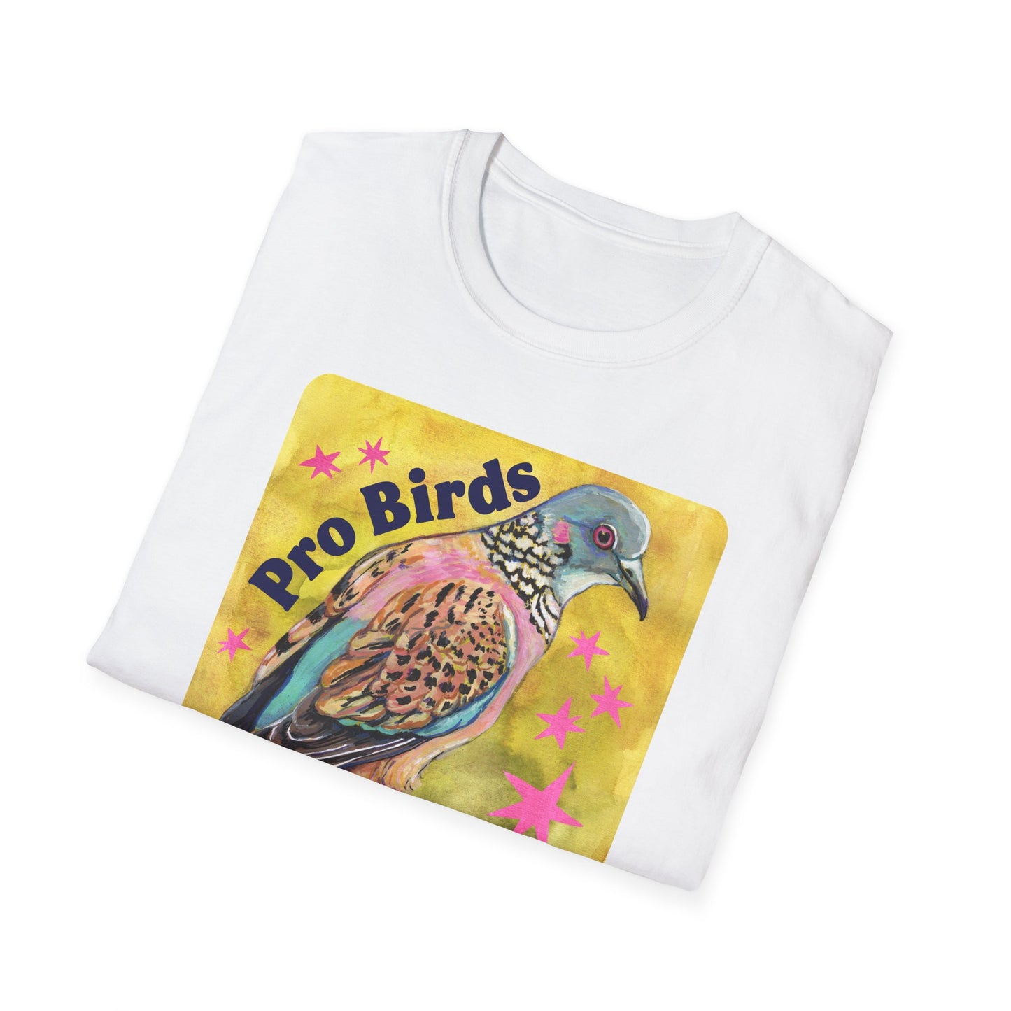 Pro Birds Anti-Fascists : Feminist Shirt