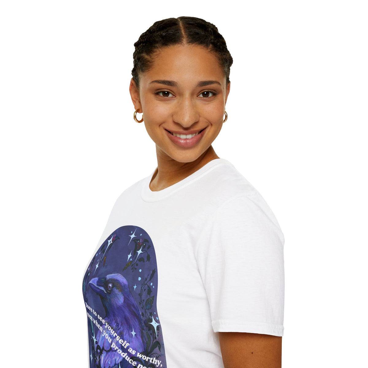 Dare to see yourself as worthy, even when you produce nothing: feminist shirt