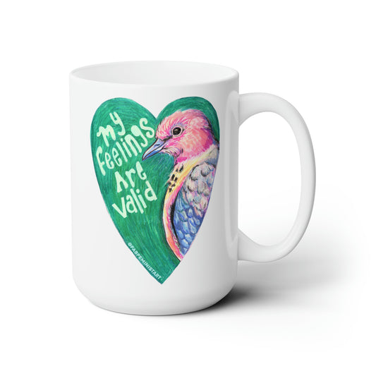 My Feelings Are Valid: Mental Health Mug