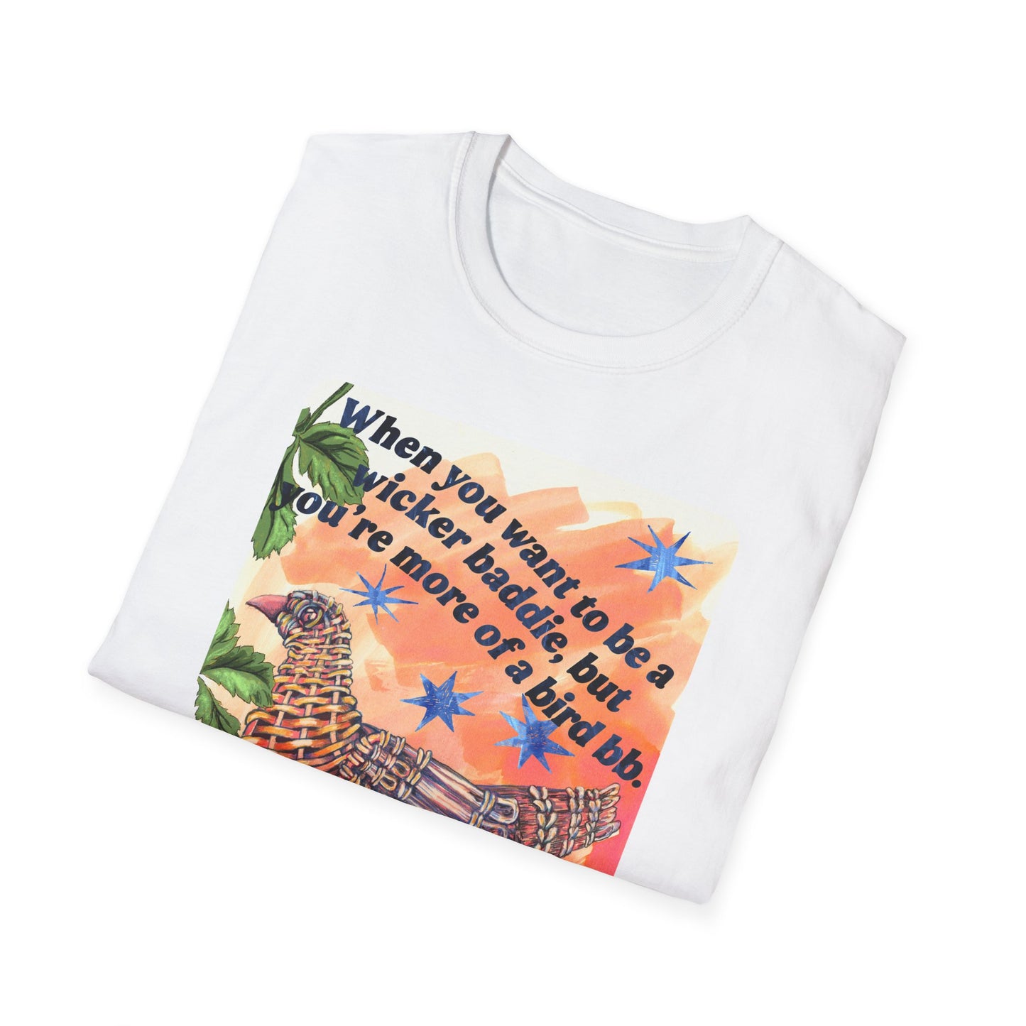 When you want to be a wicker baddie, but you’re more of a bird bb: feminist shirt