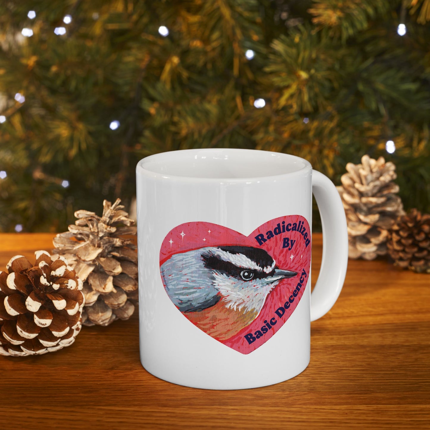 Radicalized By Basic Decency: feminist mug