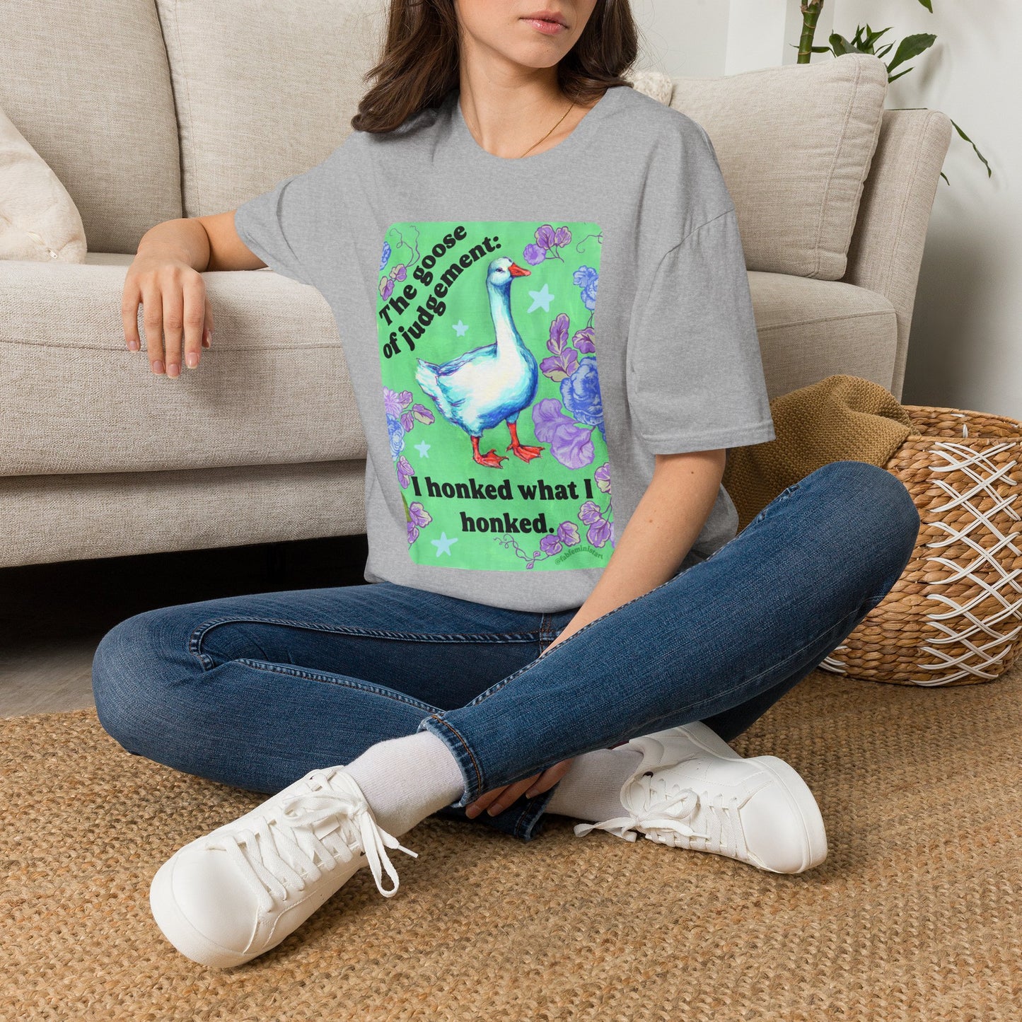Goose of Judgment "I honked what I honked": feminist shirt