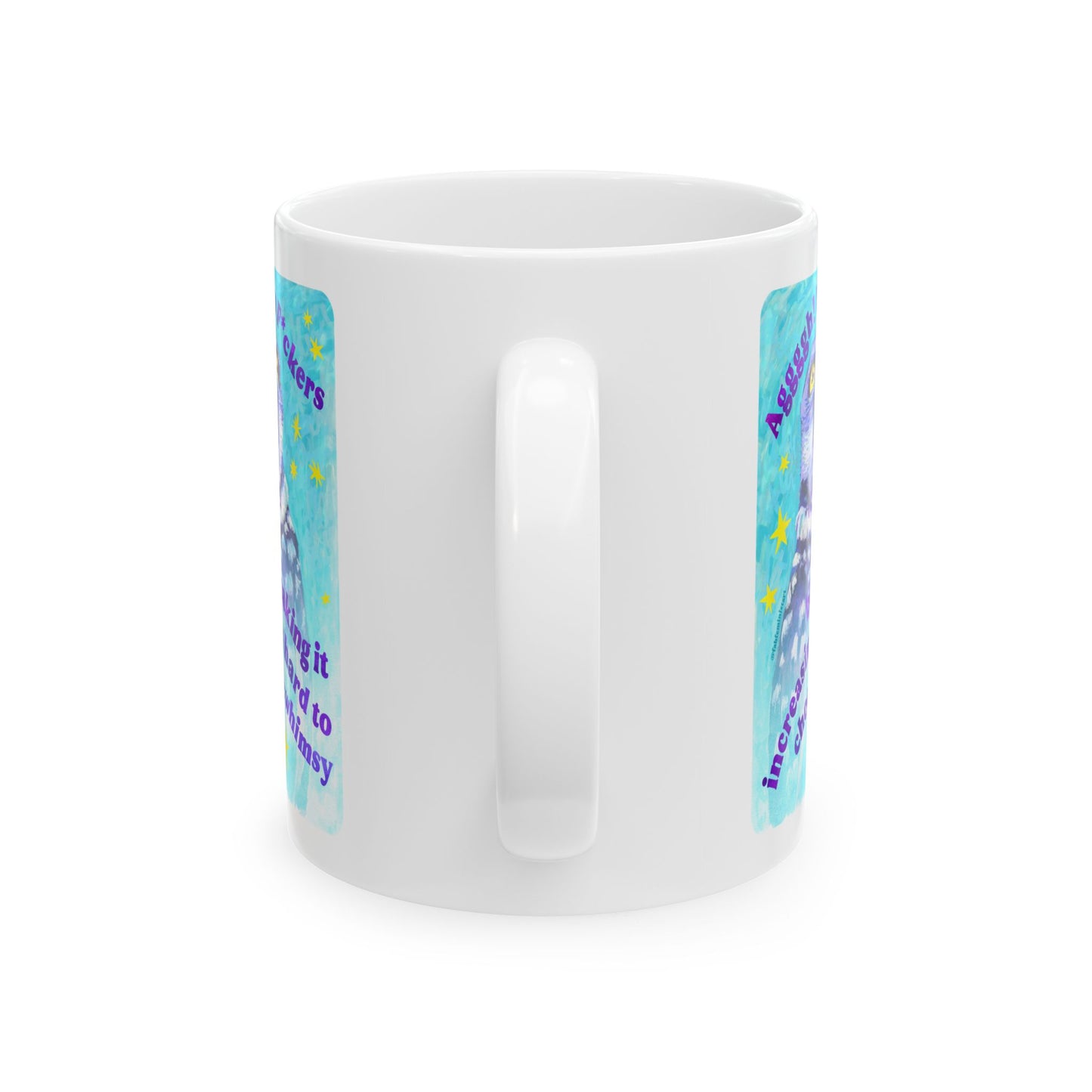 Aggggh! You F*ckers be making it increasingly hard to choose whimsy: feminist mug