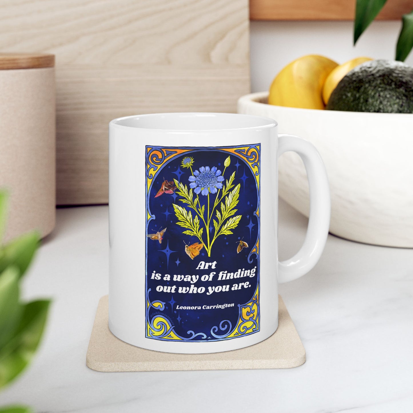 Art is a way of finding out who you are, Leonora Carrington: feminist art print