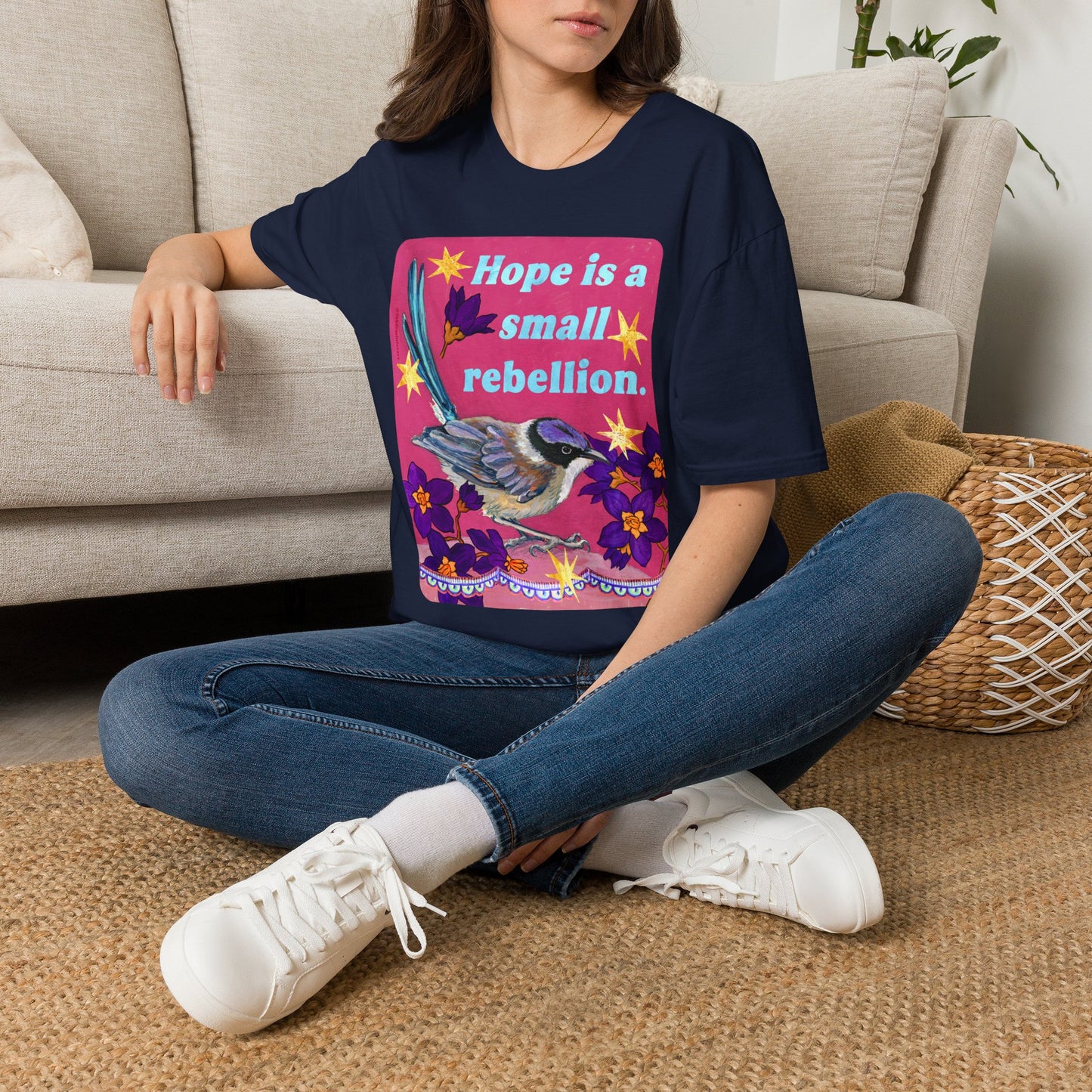 Hope Is a Small Rebellion: Feminist Shirt