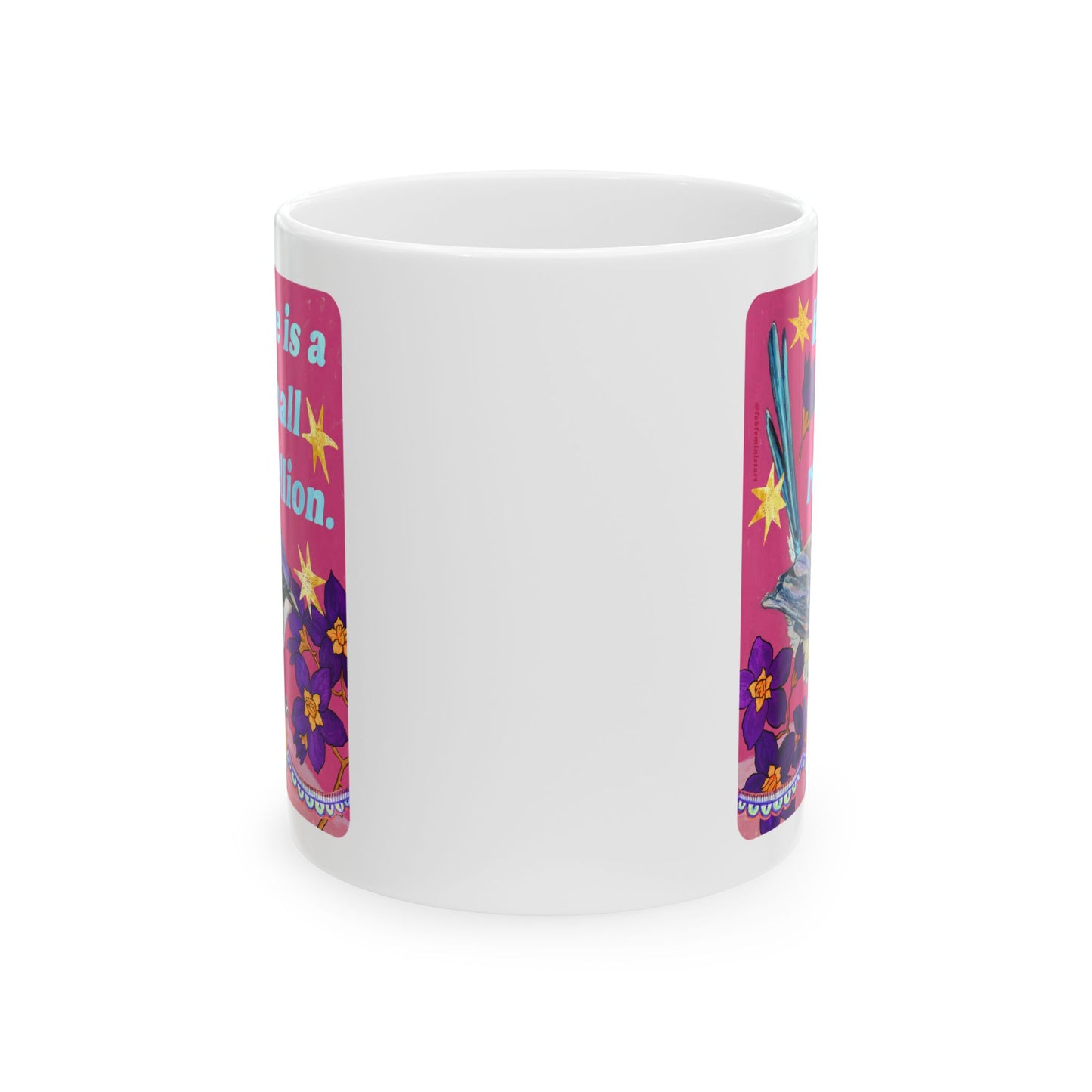 Hope is a small rebellion: feminist mug