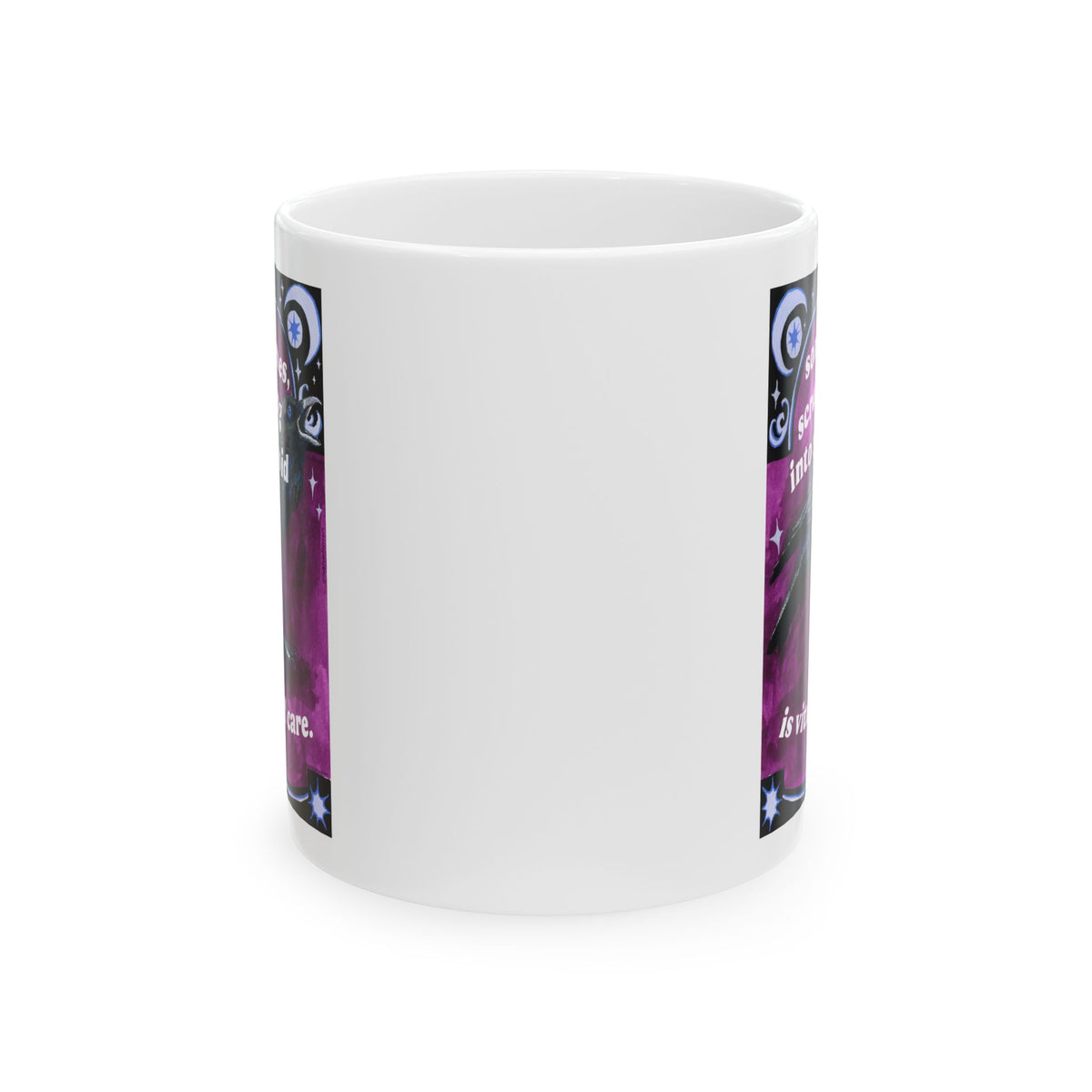 Sometimes Screaming Into The Void Is Vital Self Care: Feminist Mug