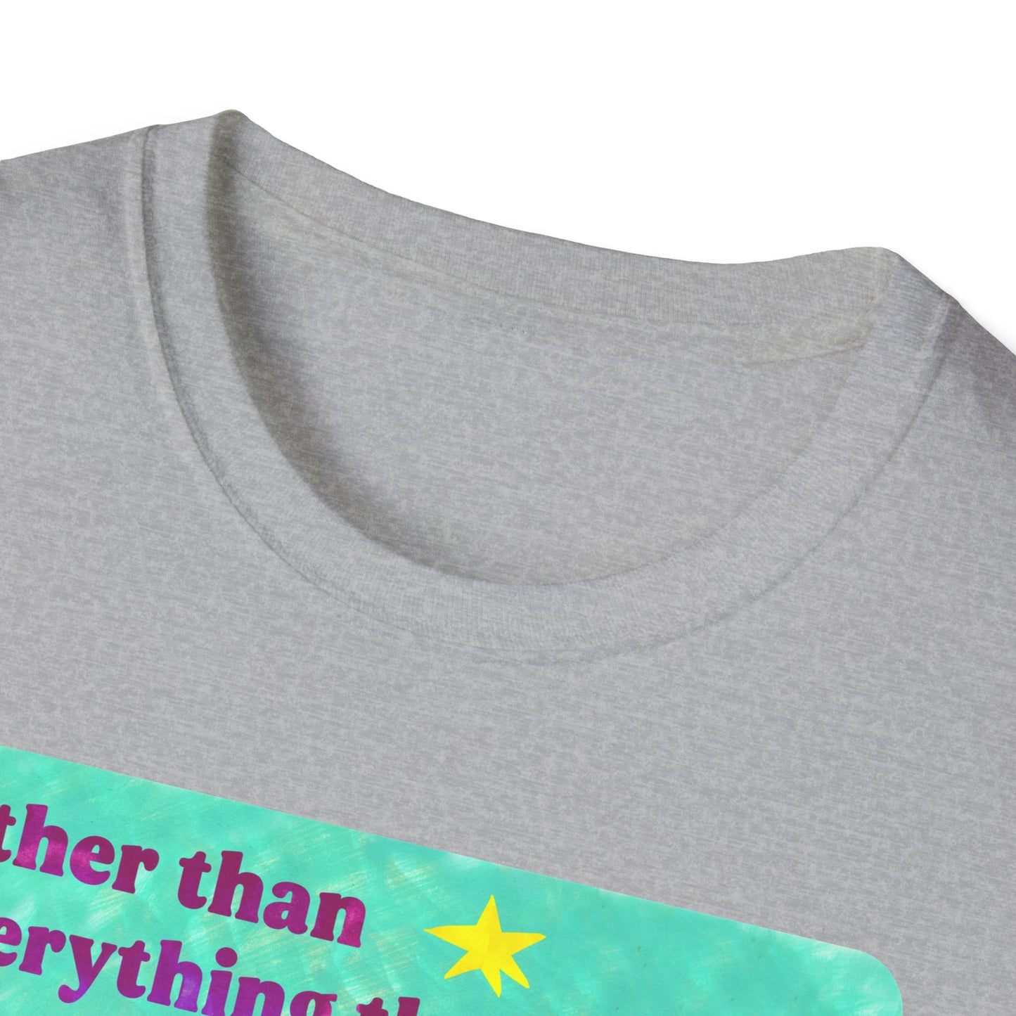 Other than everything that's happening... I'm fine. Totally fine: feminist shirt