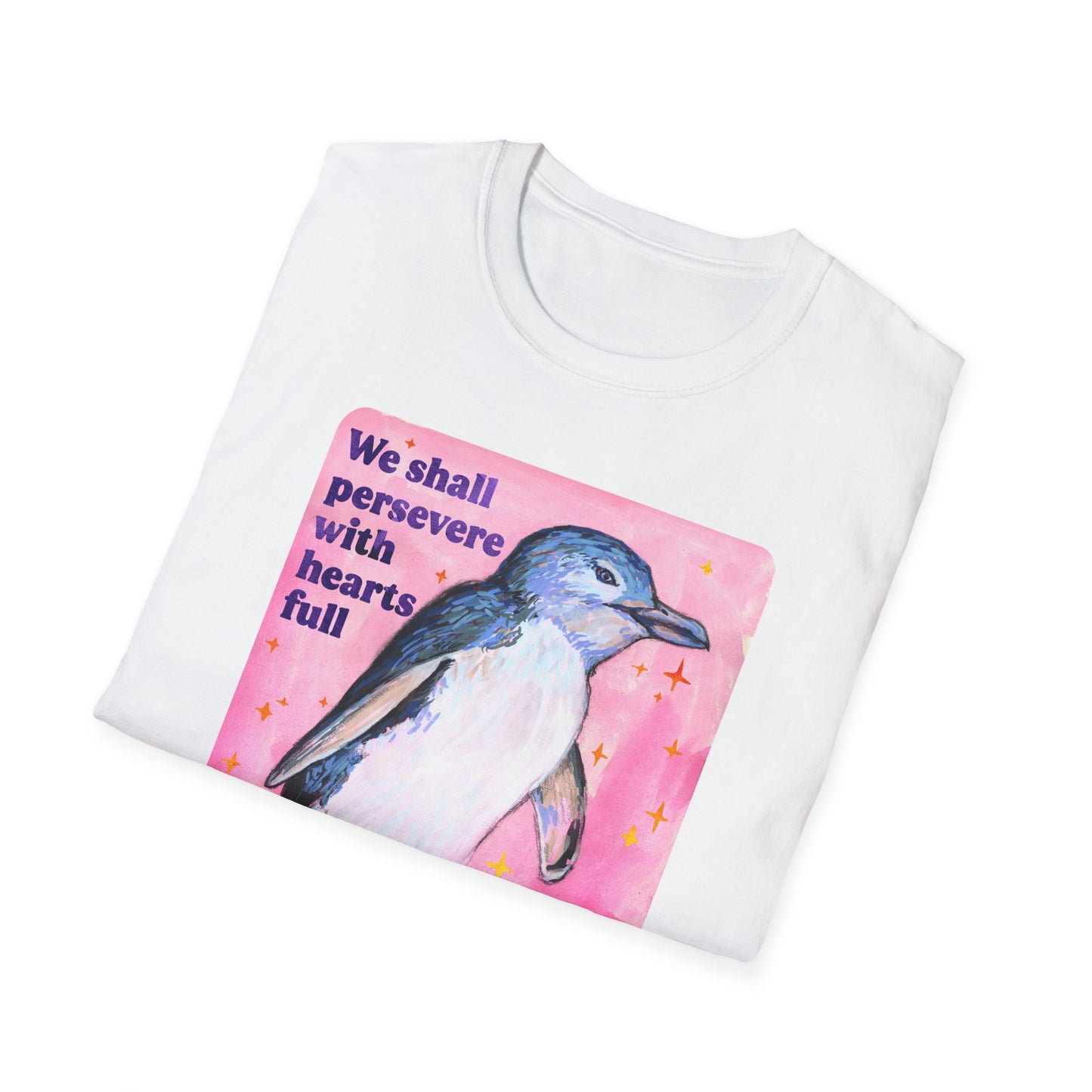 We shall persevere with hearts full of love, hope & fury: feminist shirt