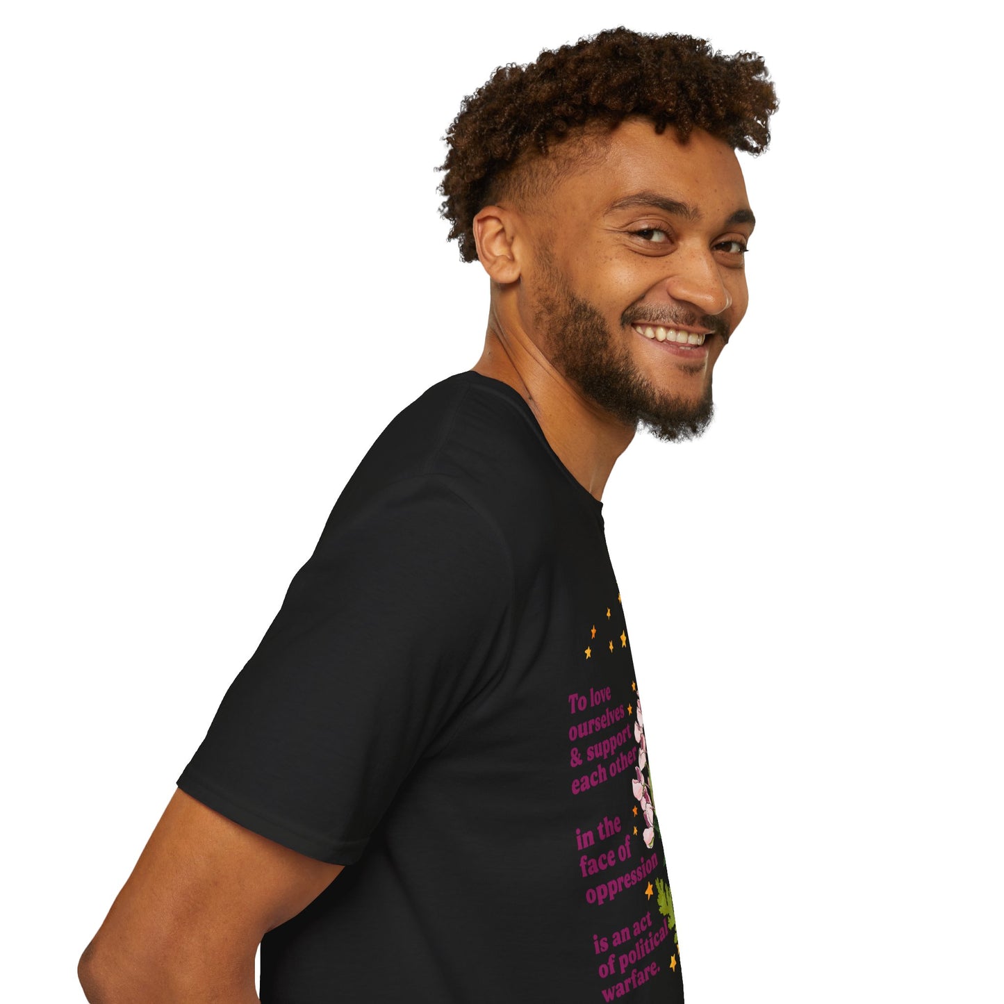 To love ourselves and support each other in the face of oppression is an act of political warfare, Audre Lorde: feminist shirt