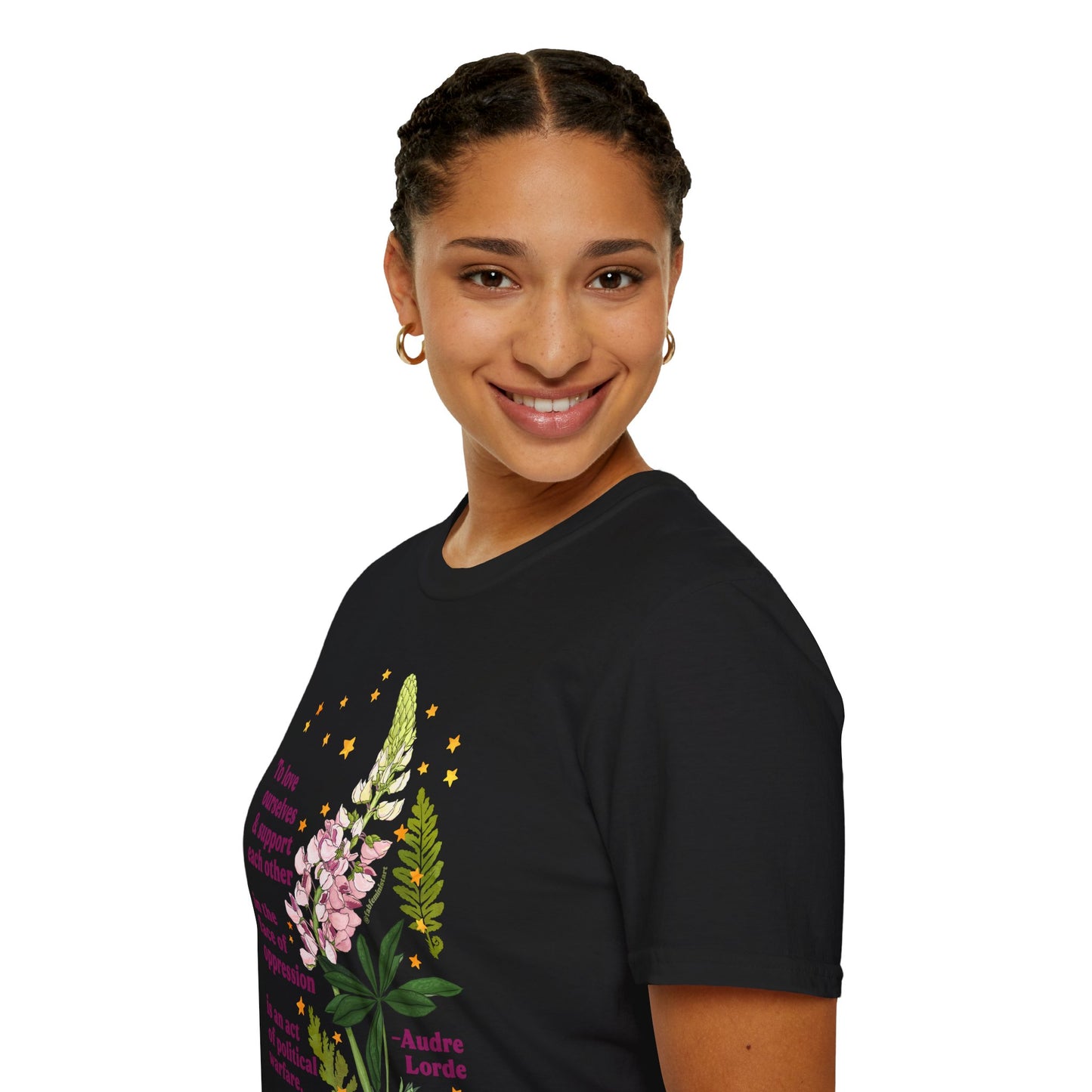 To love ourselves and support each other in the face of oppression is an act of political warfare, Audre Lorde: feminist shirt
